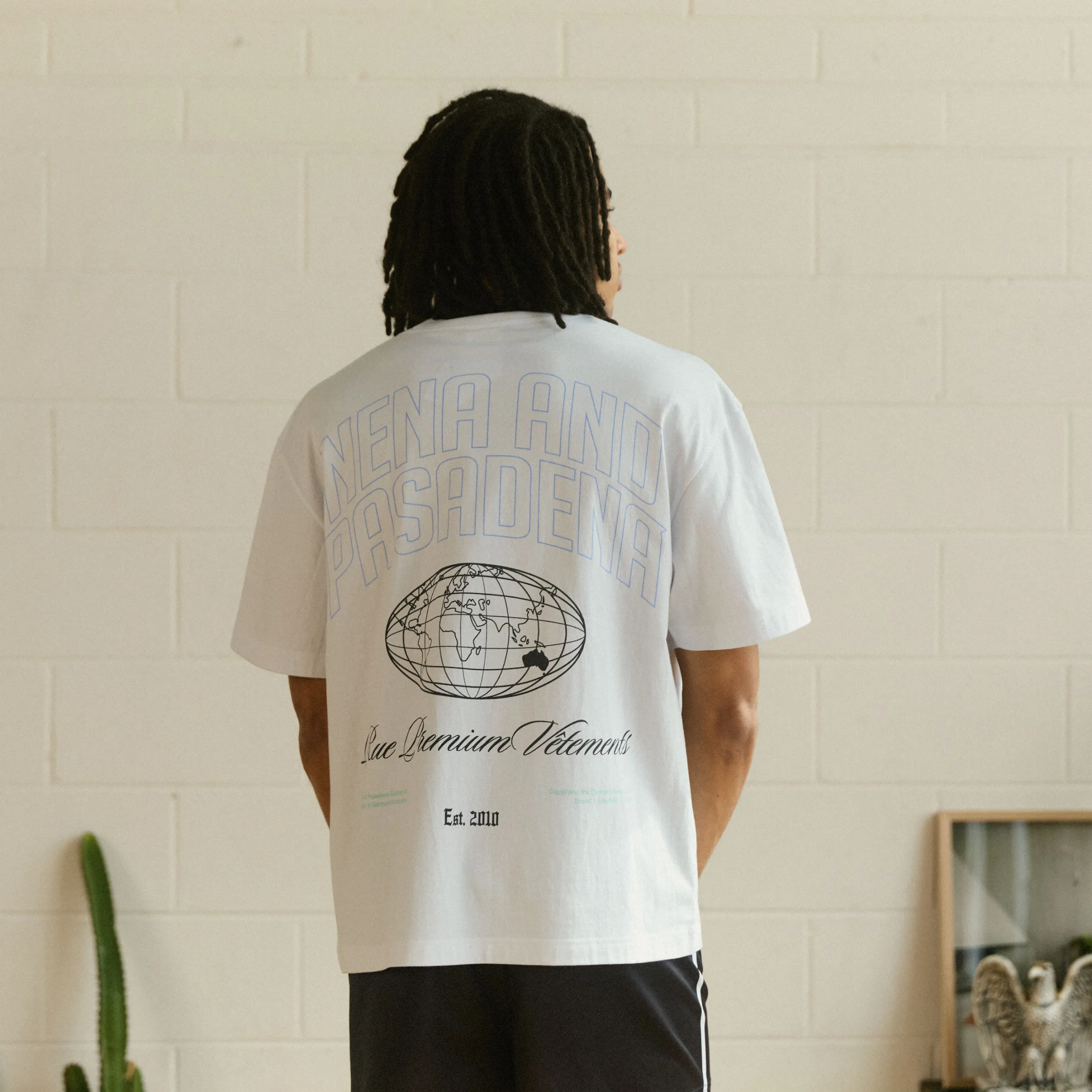 Collective Street Tee Optical White sold by Nena and Pasadena product image thumbnail 2