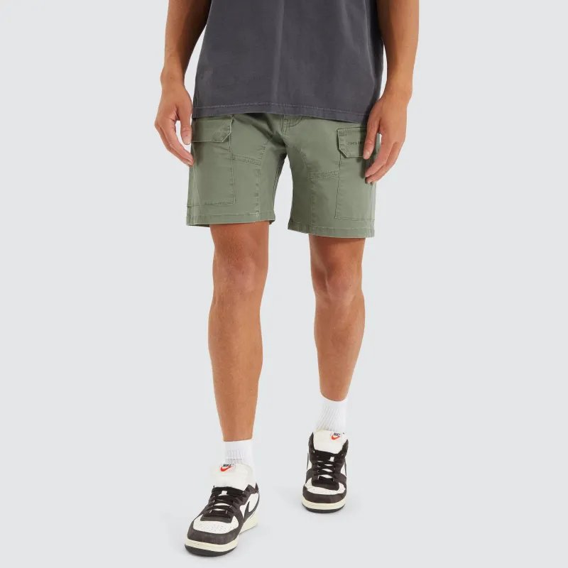 F100 Fine Twill Short Khaki sold by Nena and Pasadena