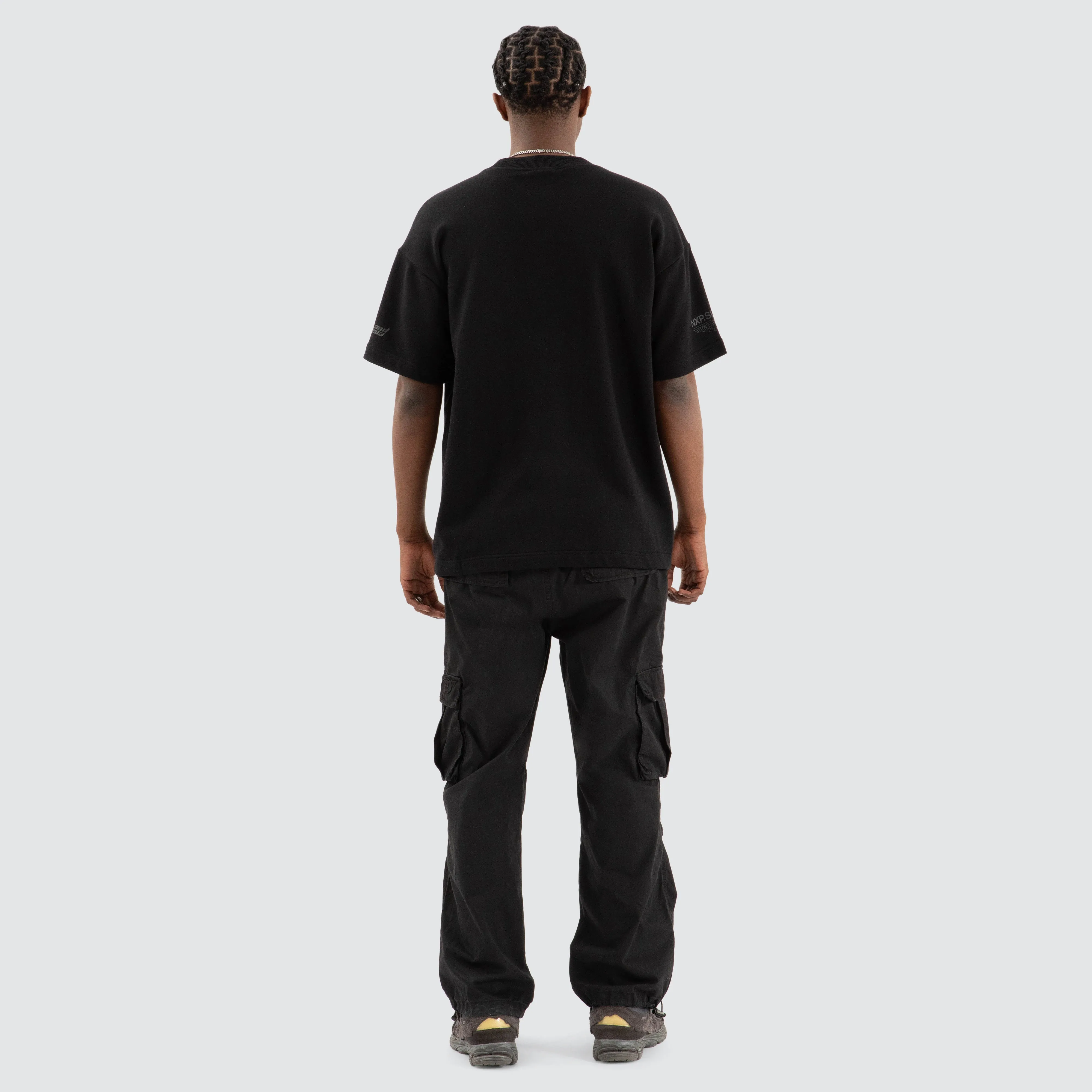 Power Loopback Raptor Tee Jet Black sold by Nena and Pasadena product image thumbnail 3