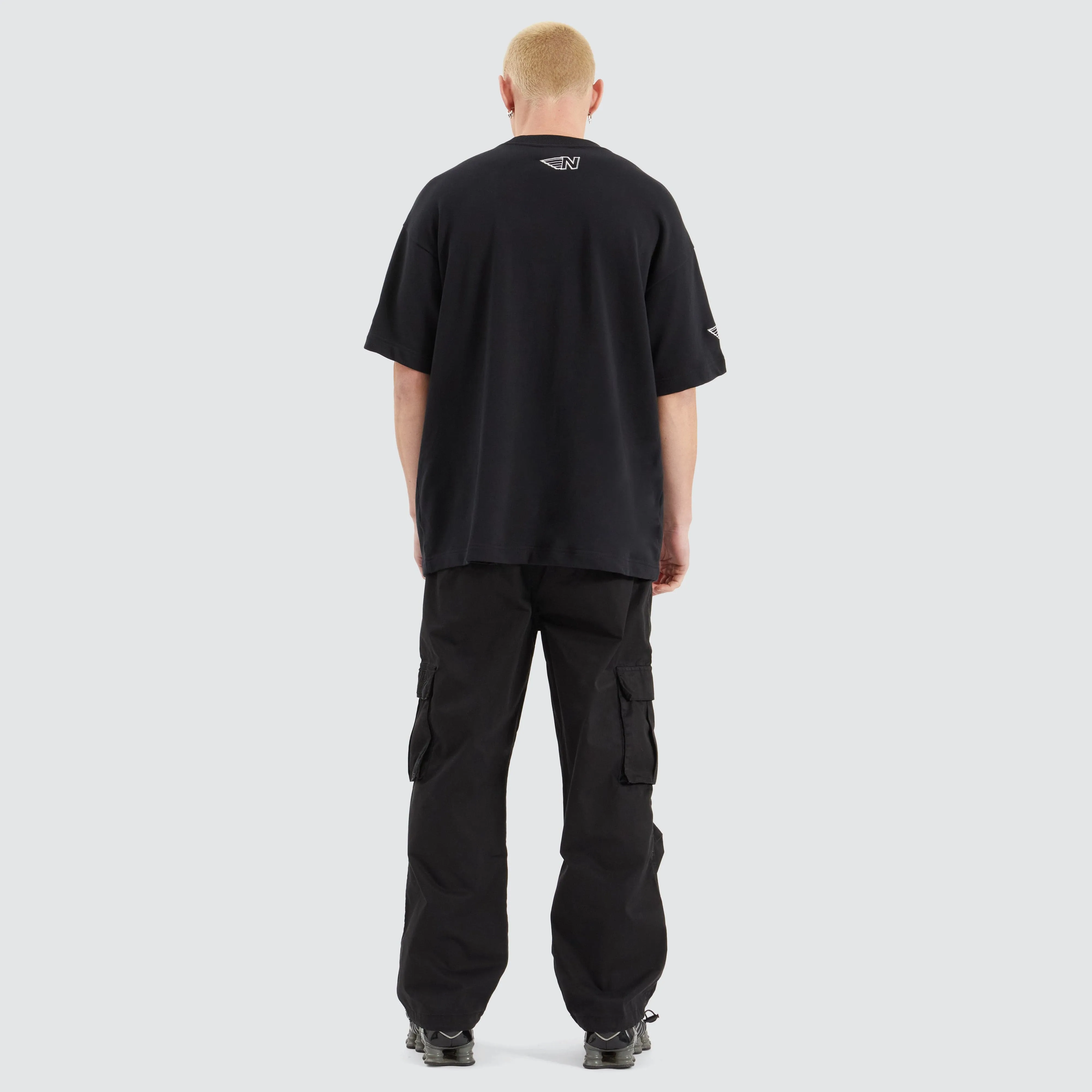 Torque Loopback Raptor Tee Anthracite Black sold by Nena and Pasadena product image thumbnail 5
