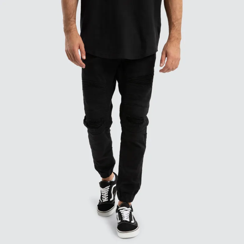Viper Denim Jogger Black sold by Nena and Pasadena