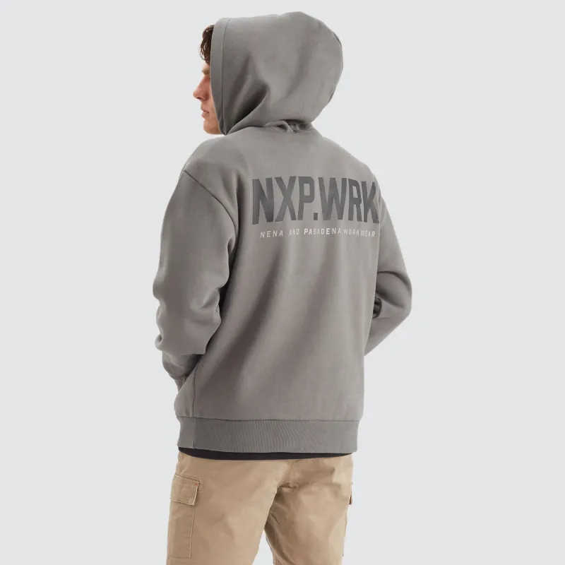 Concept Relaxed Fit Hoodie Charcoal sold by Nena and Pasadena