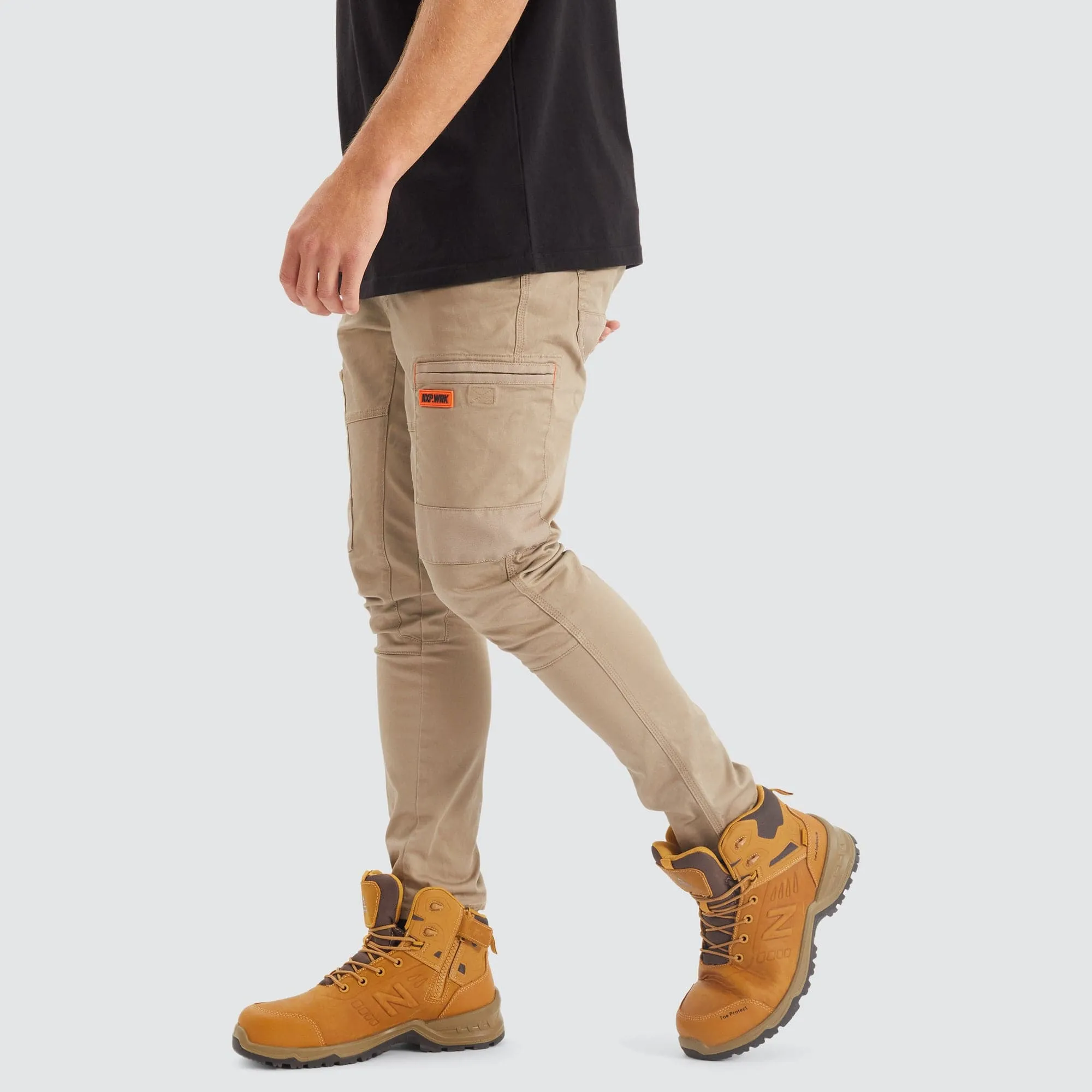 Precision Slim Fit Pant Sand sold by Nena and Pasadena product image thumbnail 5