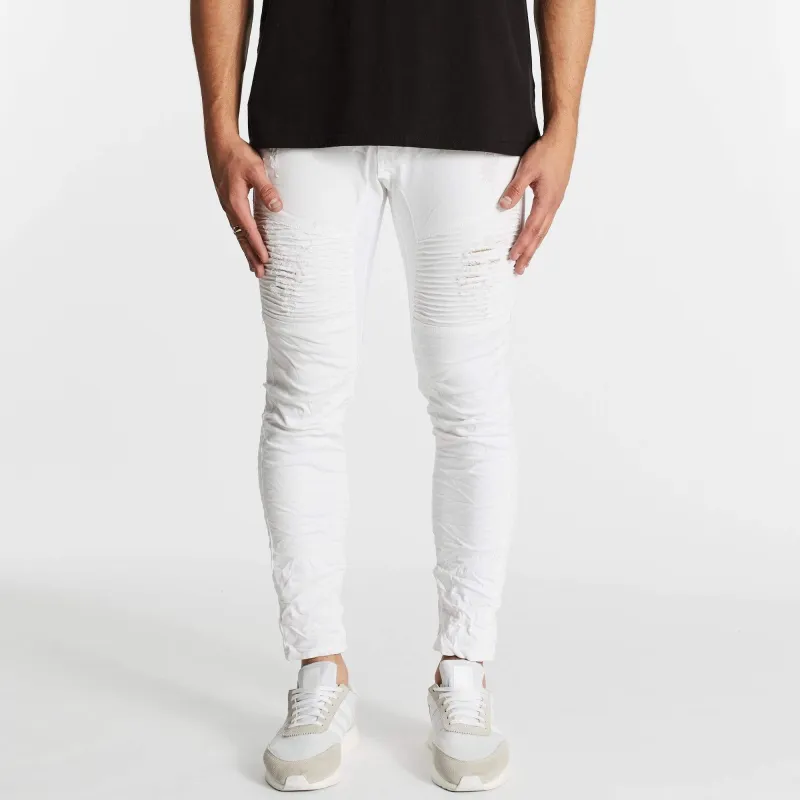 Hellcat Pants White sold by Nena and Pasadena