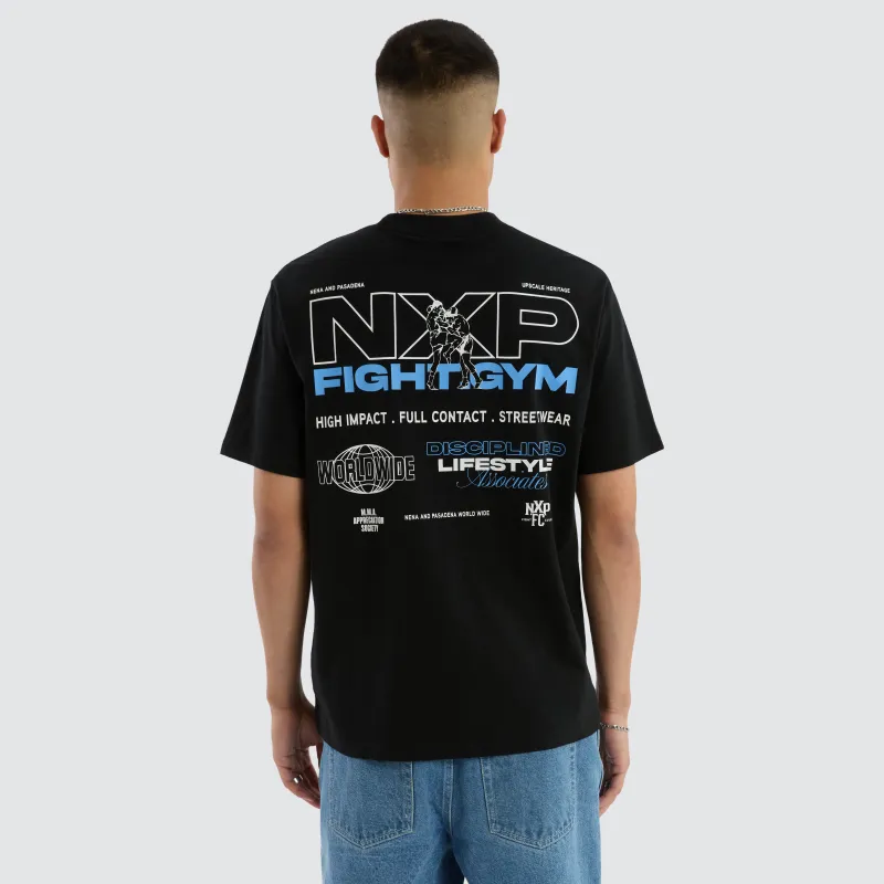 Retrospect Classic Tee Jet Black sold by Nena and Pasadena