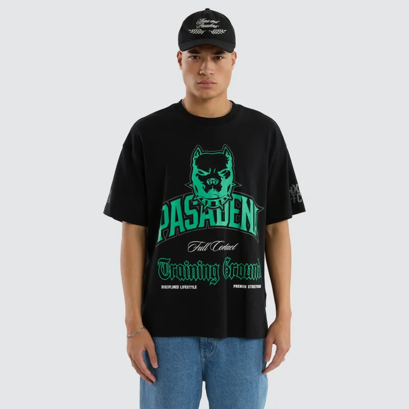 Trained Raptor Tee Anthracite Black sold by Nena and Pasadena