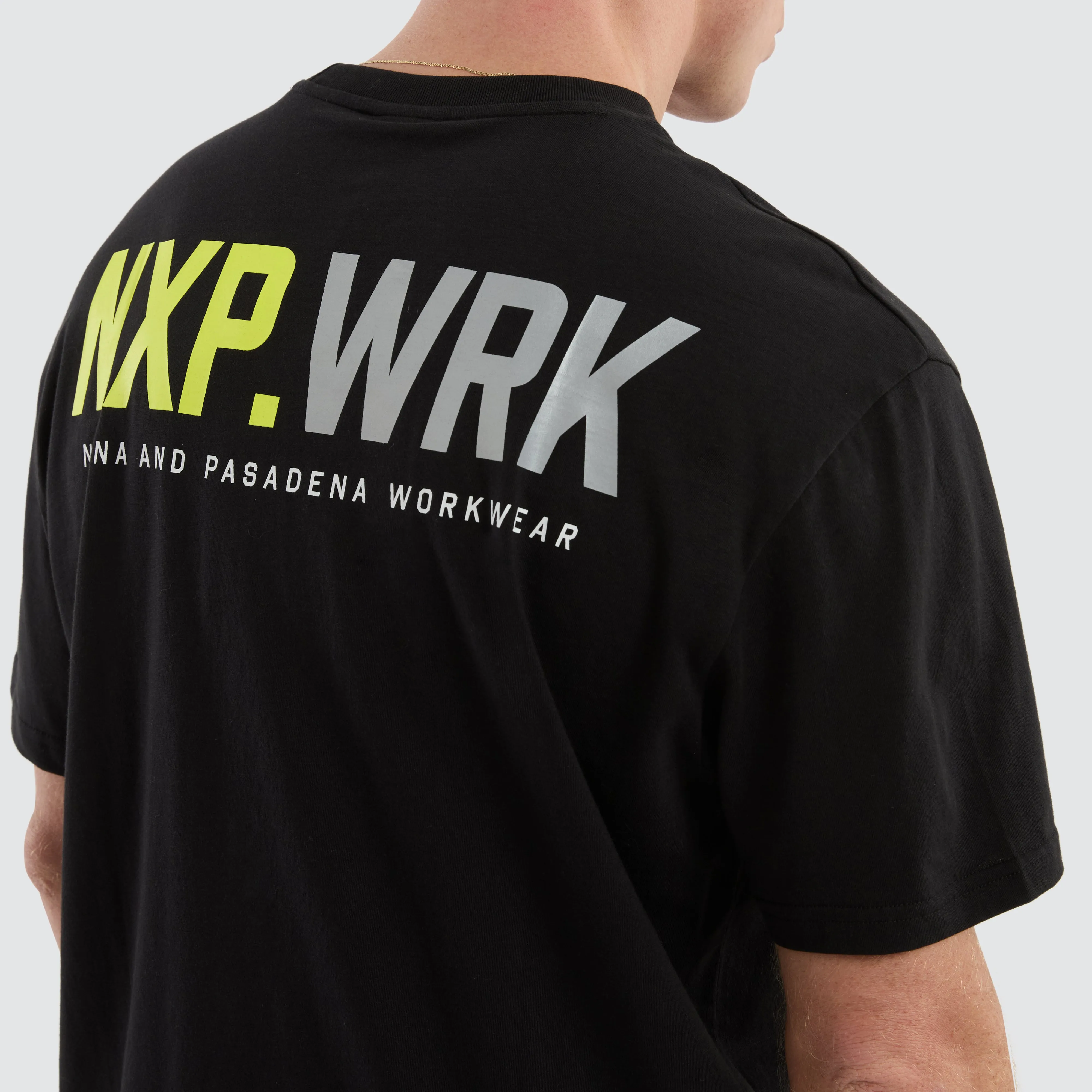 Concept Relaxed T-Shirt Black/Yellow sold by Nena and Pasadena product image thumbnail 4