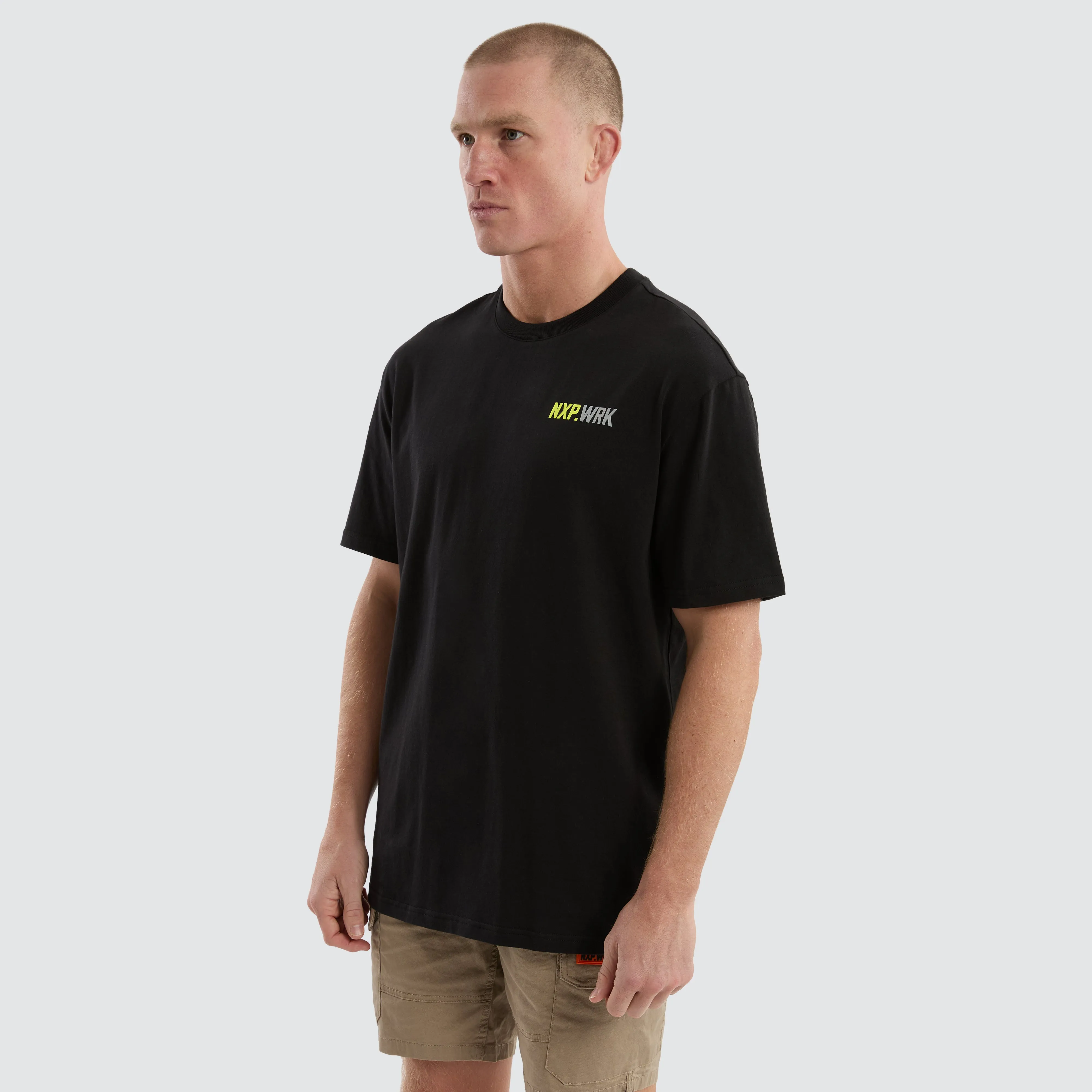 Concept Relaxed T-Shirt Black/Yellow sold by Nena and Pasadena product image thumbnail 2