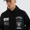 Las Vegas Raiders Surround Hoodie Jet Black sold by Nena and Pasadena