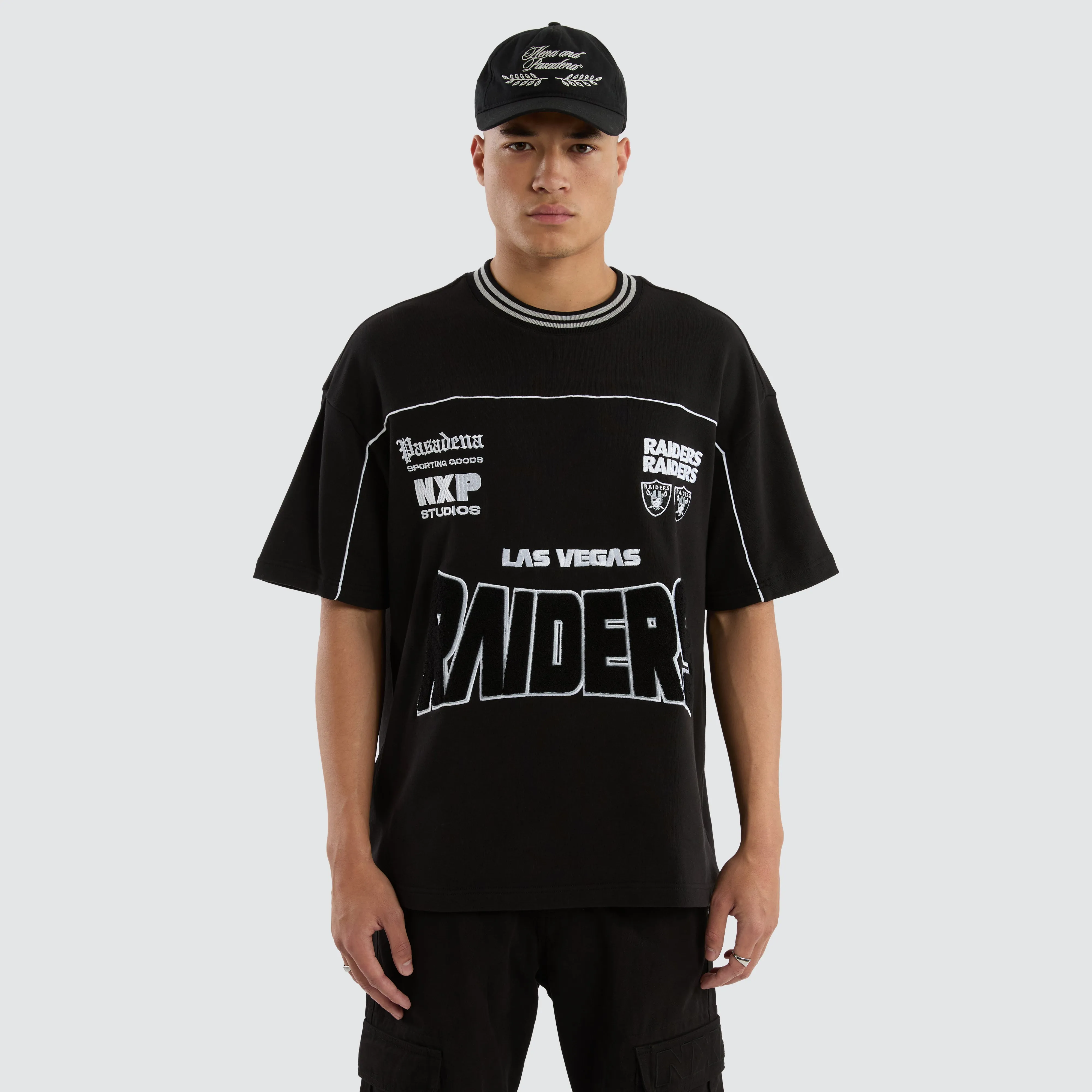 Las Vegas Raiders Zone Tee Jet Black sold by Nena and Pasadena product image thumbnail 4