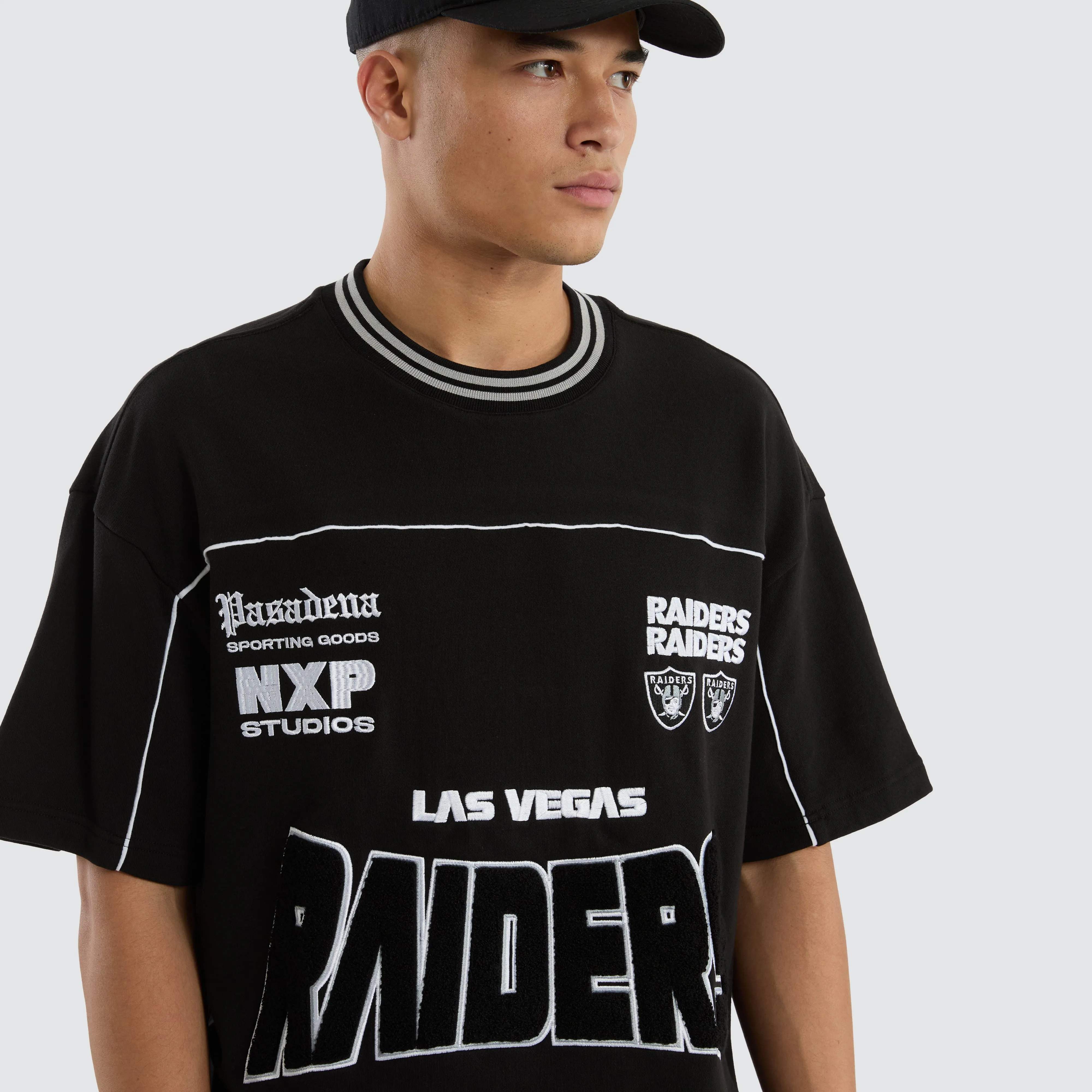 Las Vegas Raiders Zone Tee Jet Black sold by Nena and Pasadena product image thumbnail 3