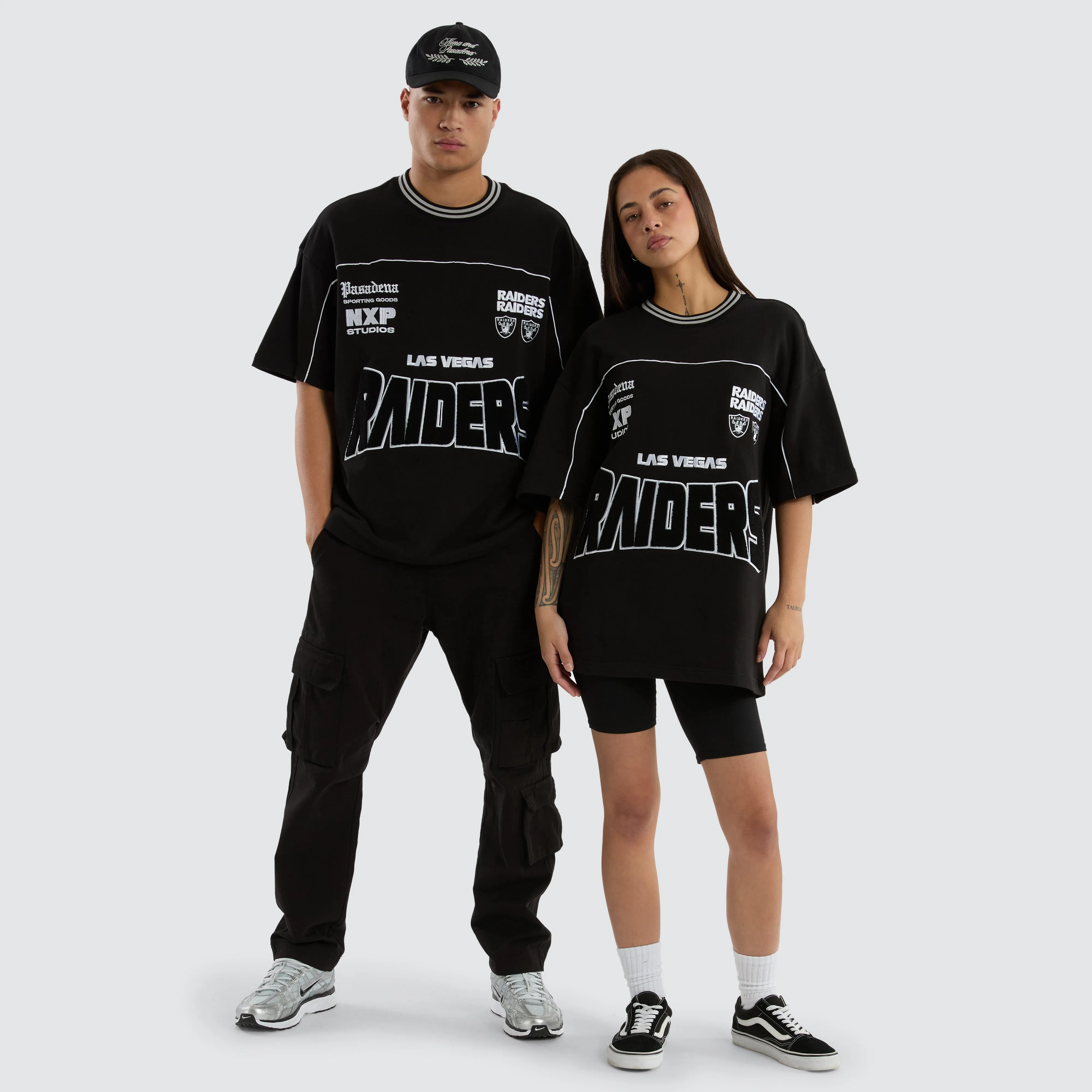 Las Vegas Raiders Zone Tee Jet Black sold by Nena and Pasadena product image thumbnail 2