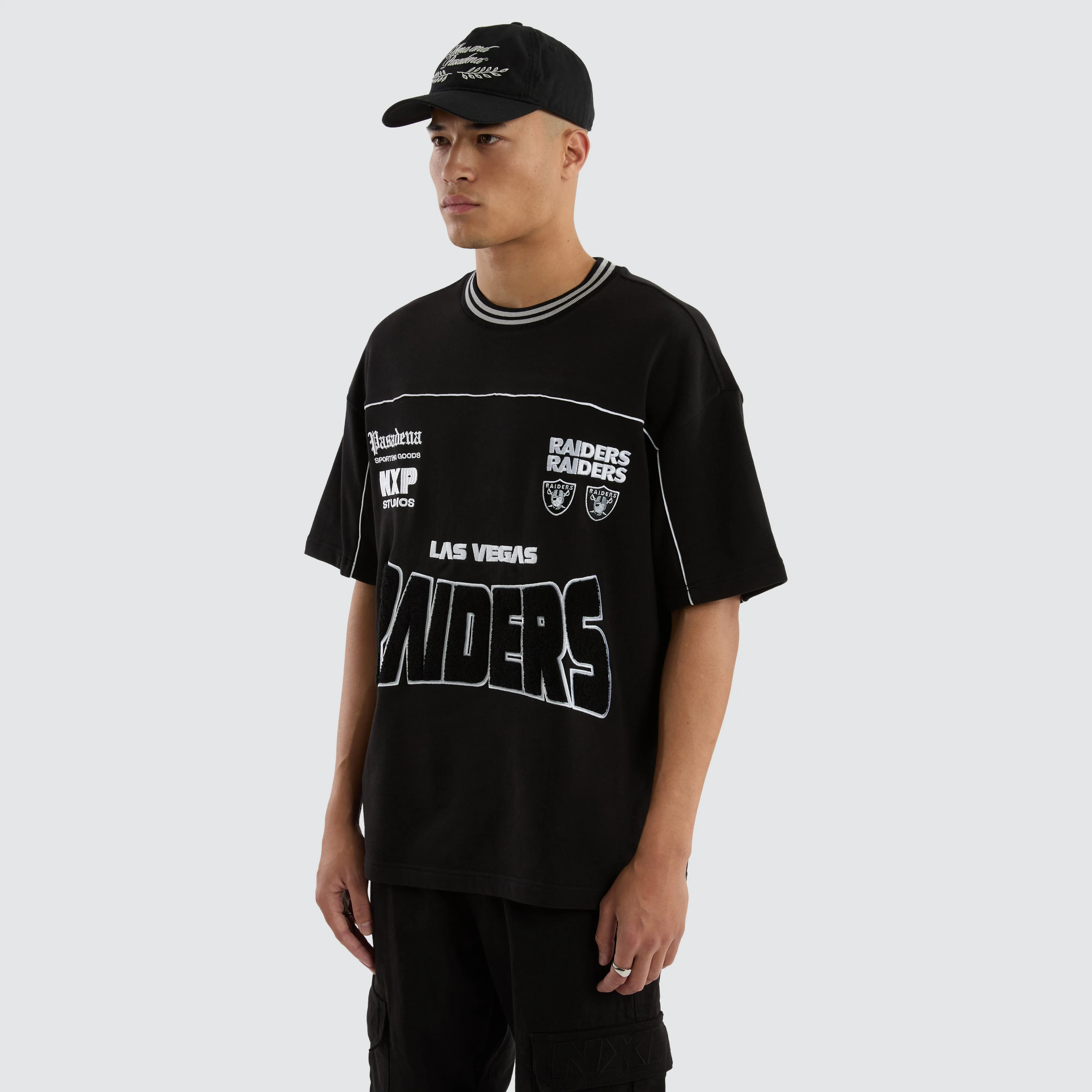 Las Vegas Raiders Zone Tee Jet Black sold by Nena and Pasadena product image thumbnail 5