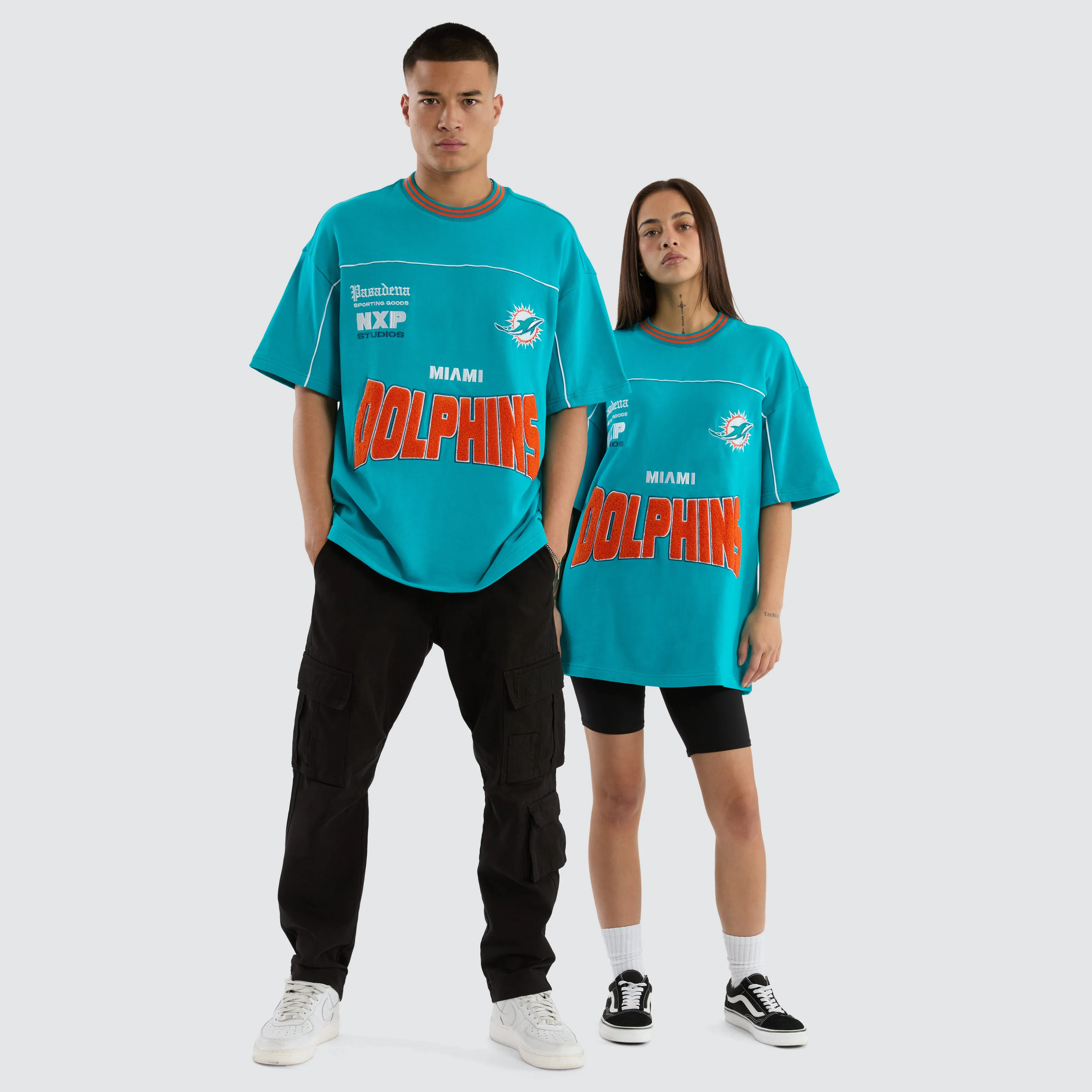 Miami Dolphins Zone Tee Aqua sold by Nena and Pasadena product image thumbnail 2