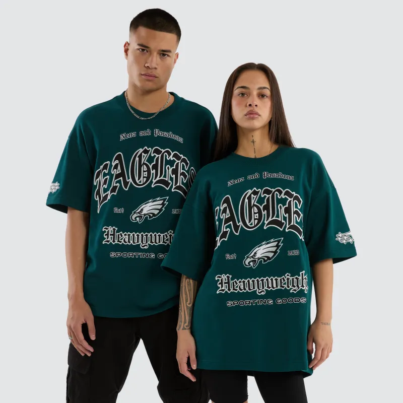 Philadelphia Eagles Coach Tee Midnight Green sold by Nena and Pasadena