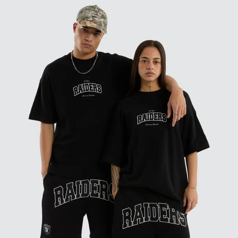Las Vegas Raiders Bounce Tee Jet Black sold by Nena and Pasadena