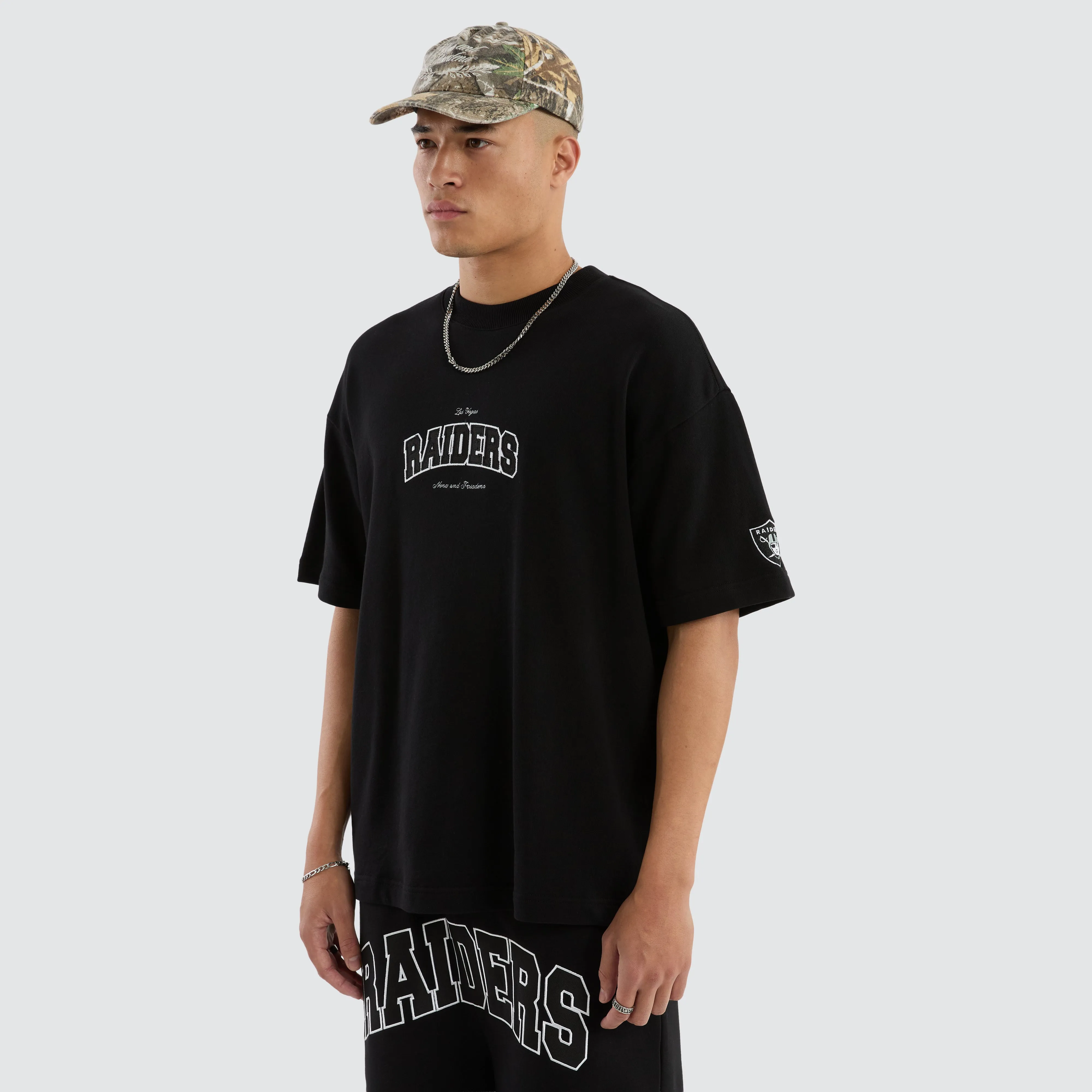 Las Vegas Raiders Bounce Tee Jet Black sold by Nena and Pasadena product image thumbnail 5