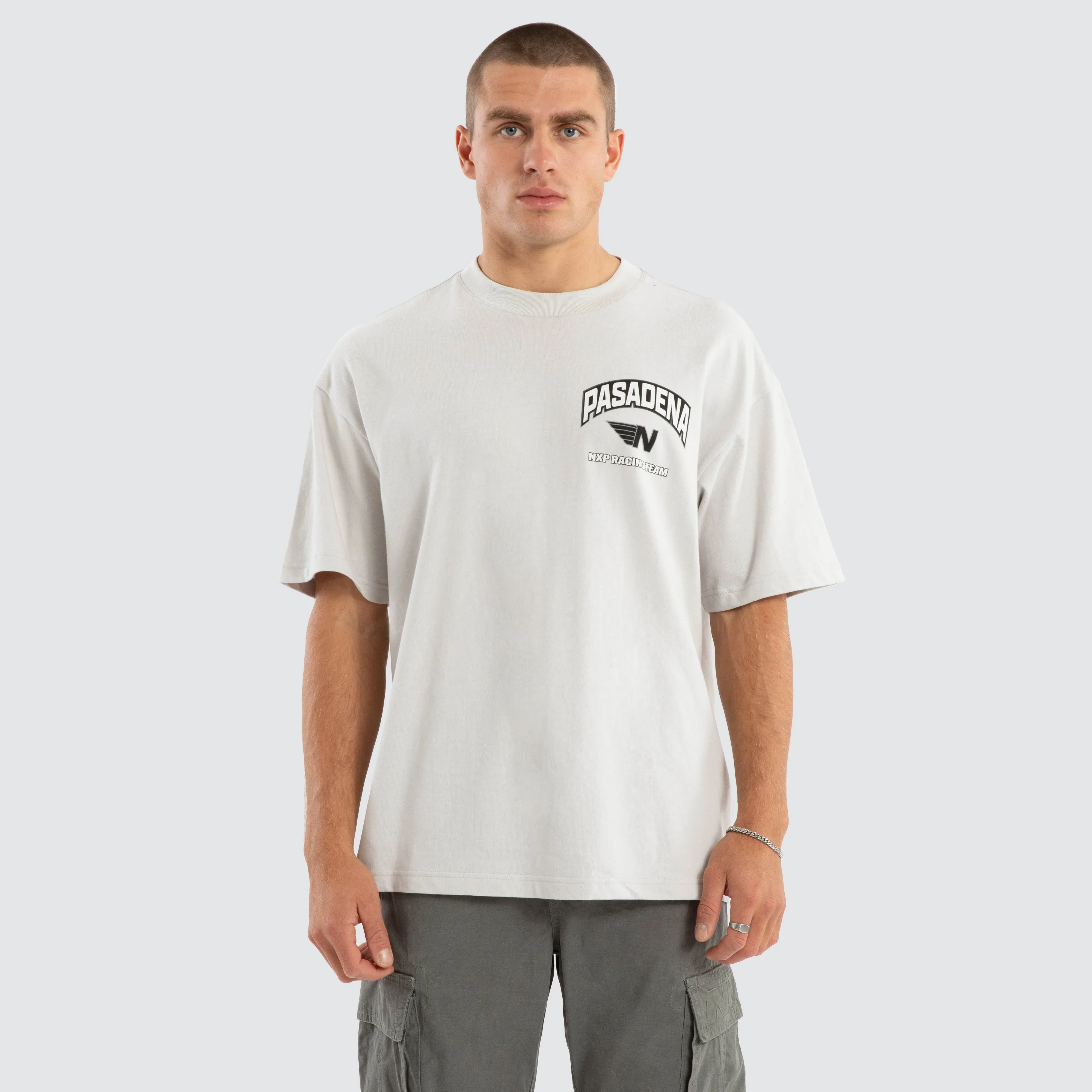 Motor Raptor Tee Glacier Grey sold by Nena and Pasadena product image thumbnail 4