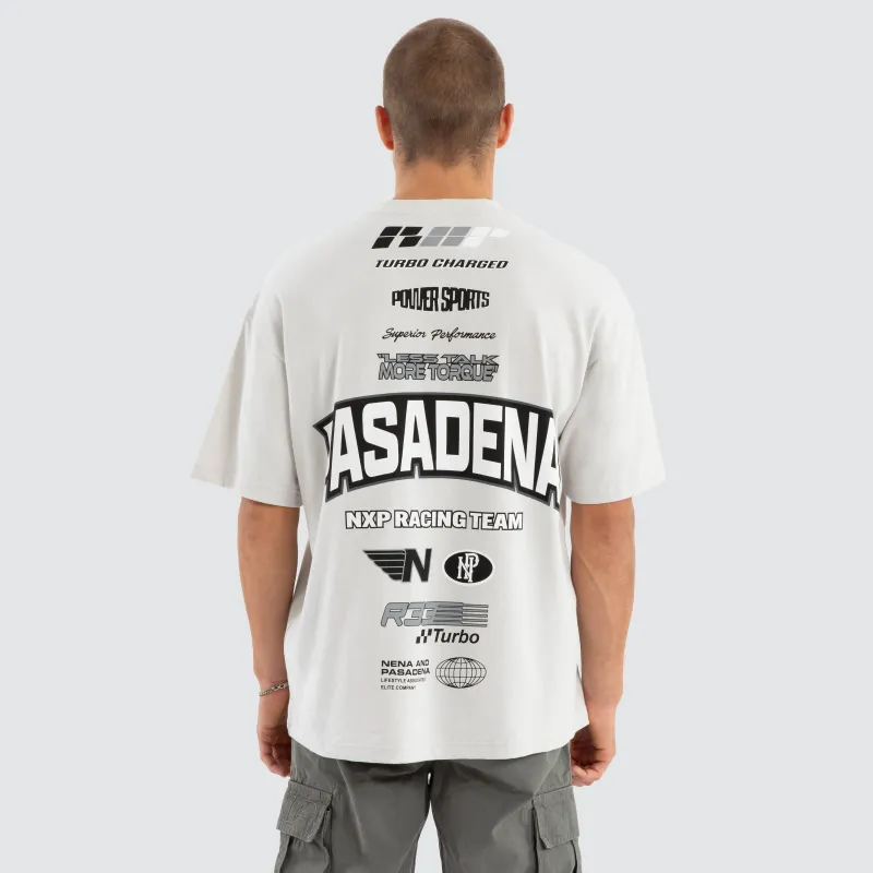 Motor Raptor Tee Glacier Grey sold by Nena and Pasadena