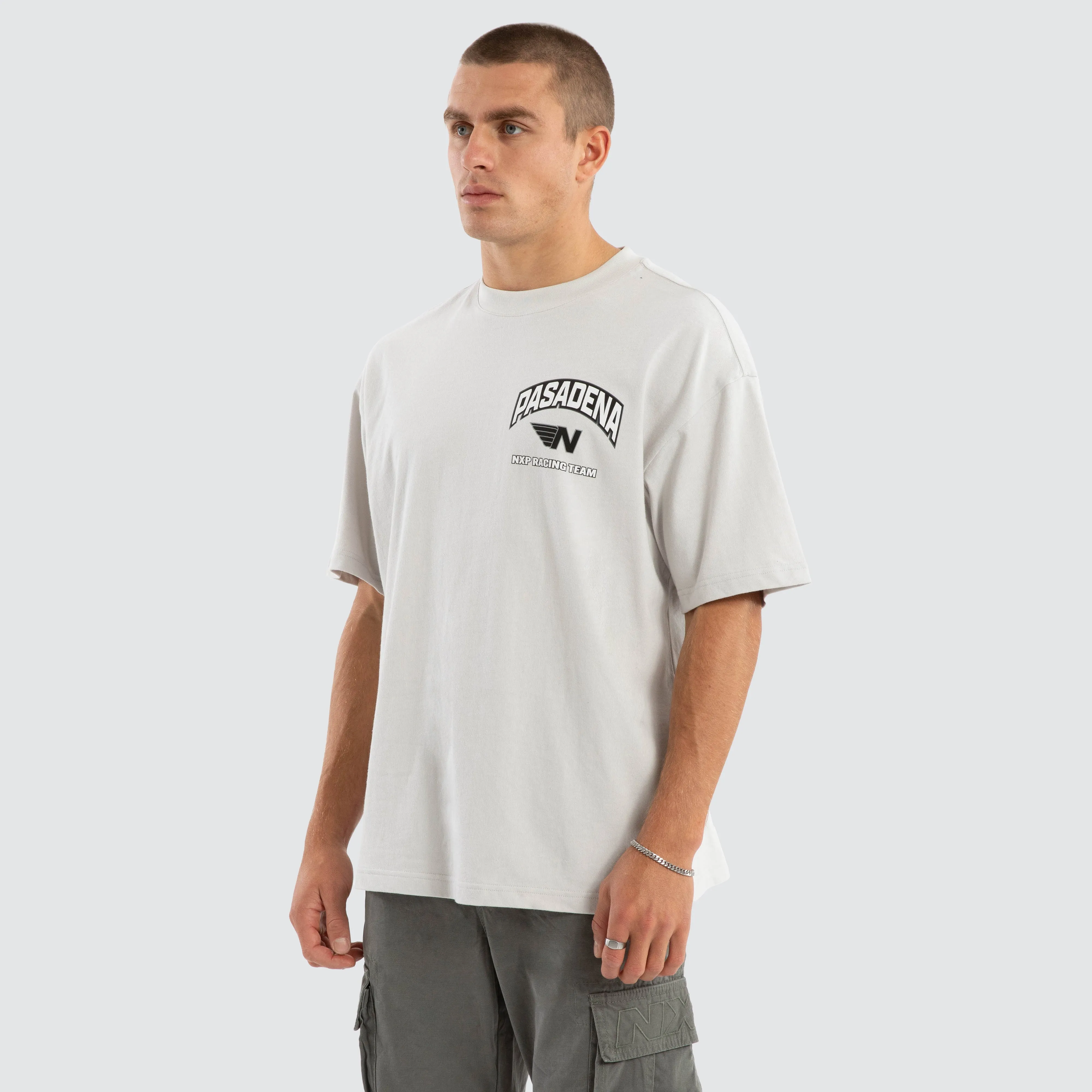 Motor Raptor Tee Glacier Grey sold by Nena and Pasadena product image thumbnail 5