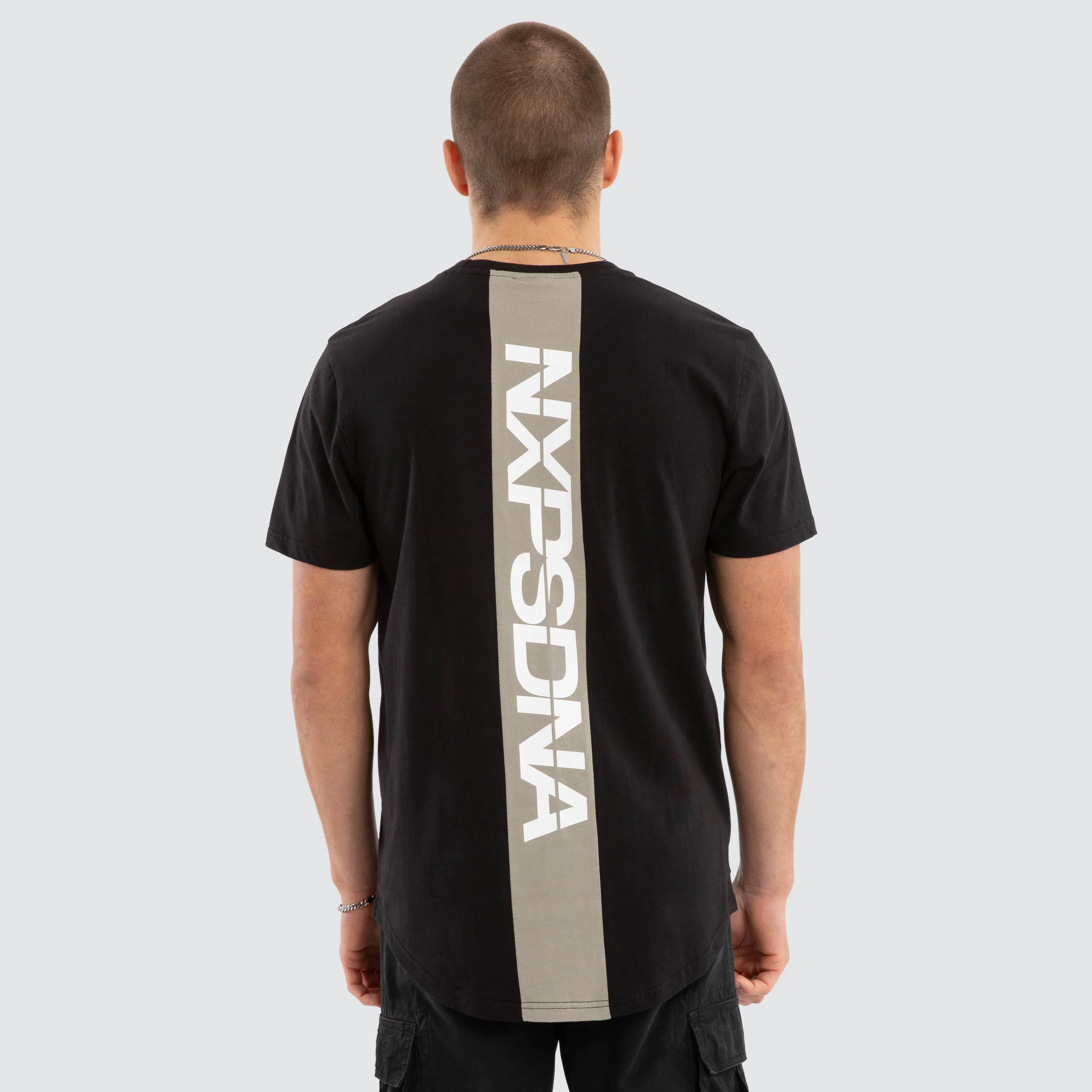 Jumpshot Dual Curved Tee Jet Black sold by Nena and Pasadena product image thumbnail 4