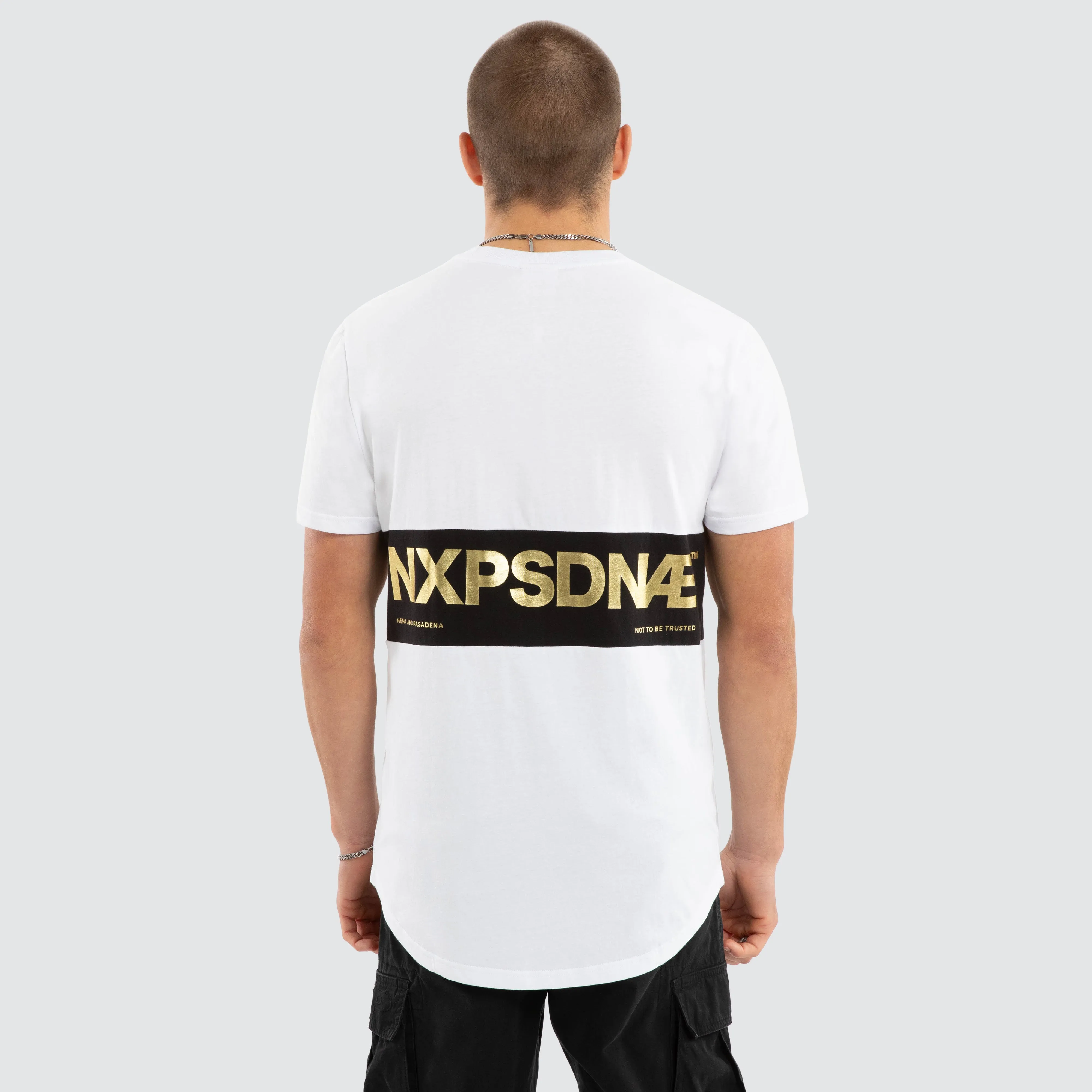 Realm Dual Curved Tee Optical White sold by Nena and Pasadena product image thumbnail 2