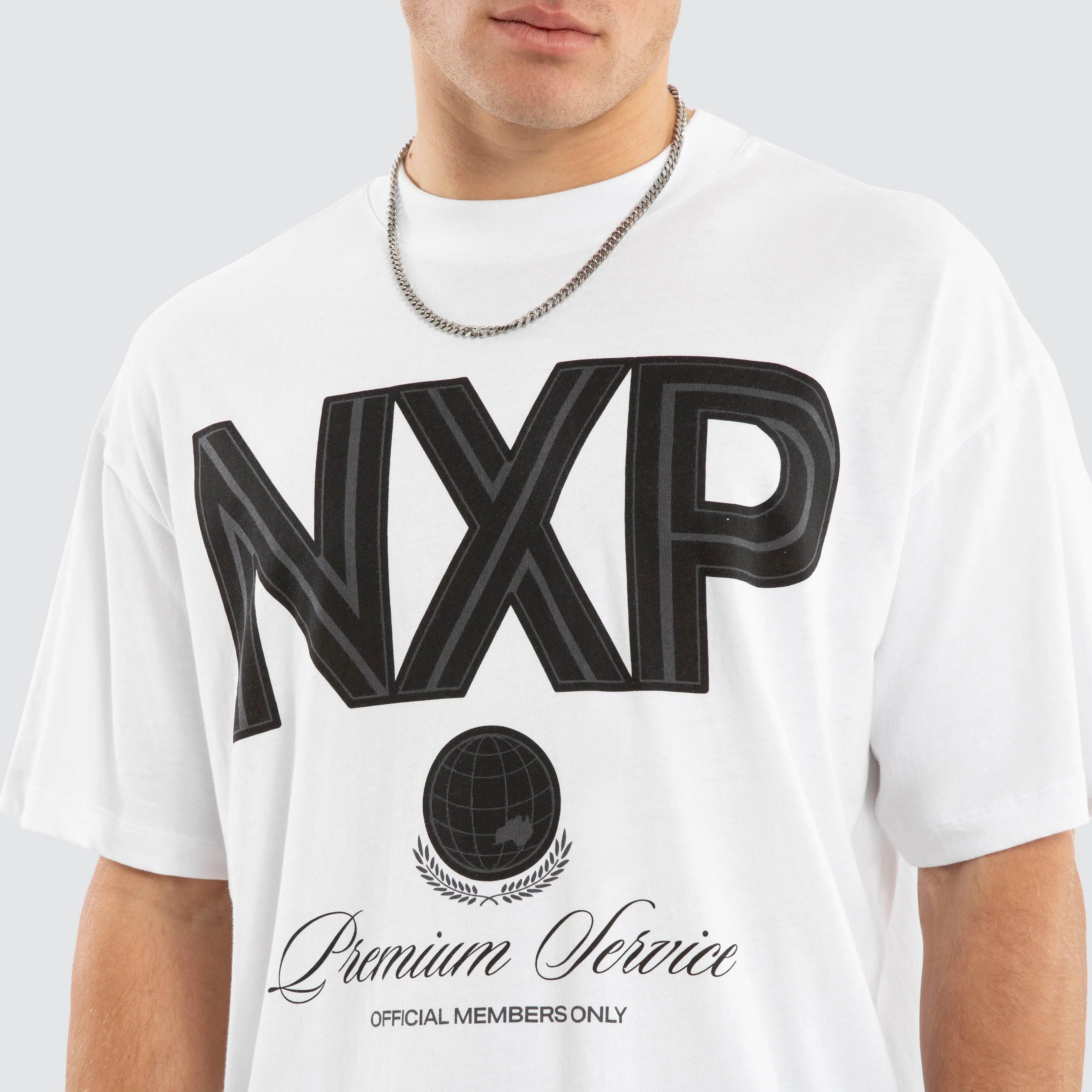 Bank Raptor Tee Optical White sold by Nena and Pasadena product image thumbnail 4