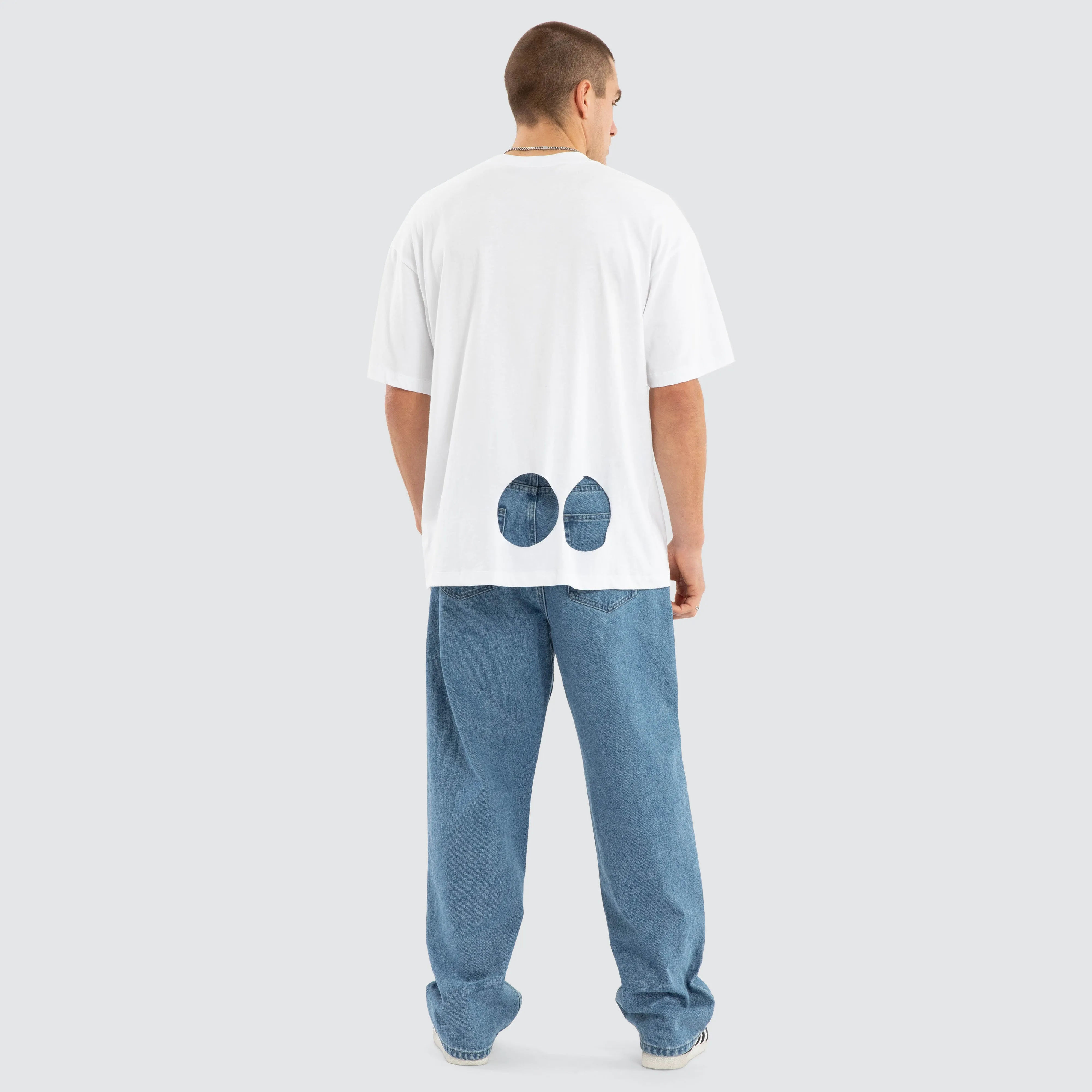 Bank Raptor Tee Optical White sold by Nena and Pasadena product image thumbnail 5