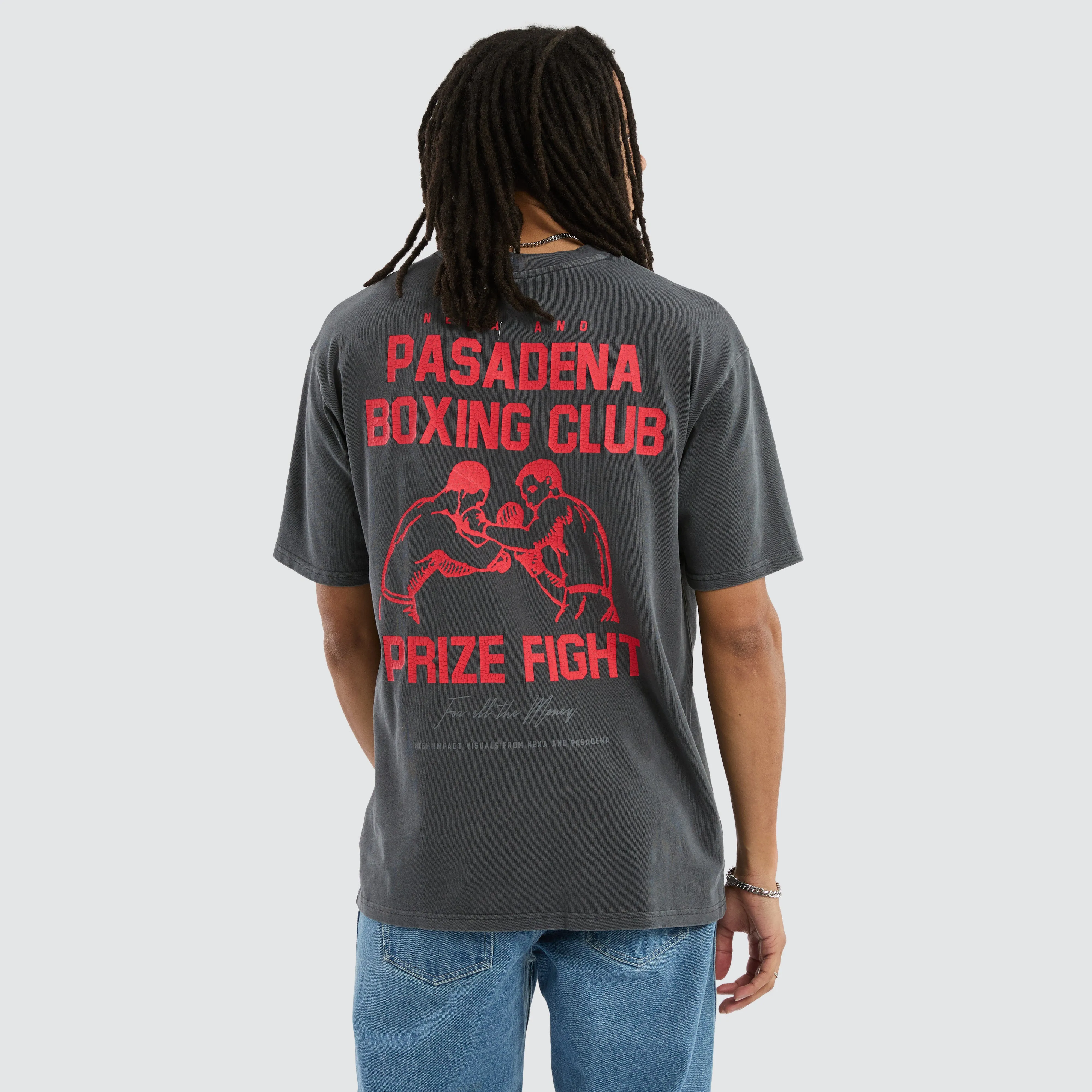 Mark Box Fit Tee Pigment Asphalt sold by Nena and Pasadena product image thumbnail 2