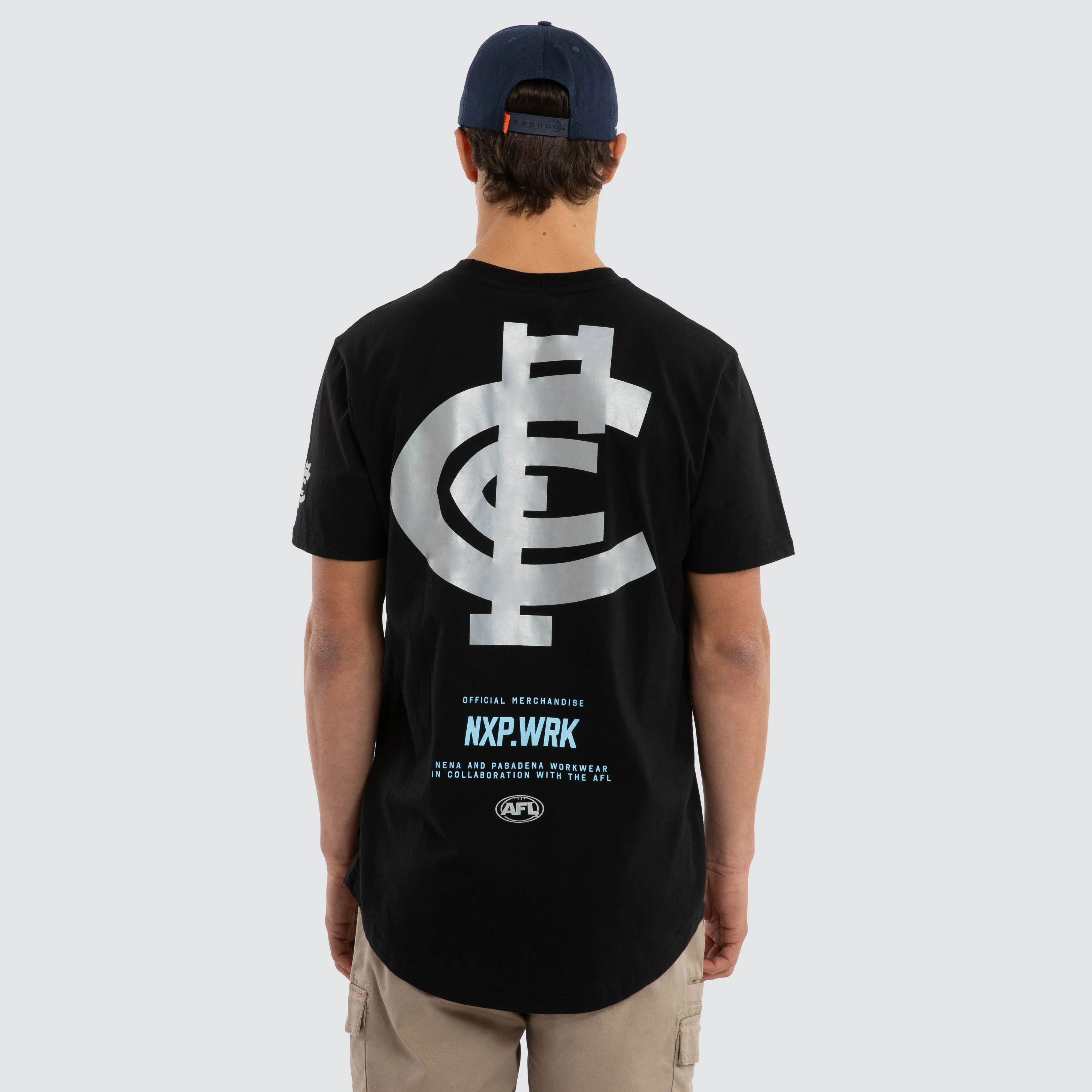 Carlton Blues Legal Tee Jet Black sold by Nena and Pasadena product image thumbnail 2