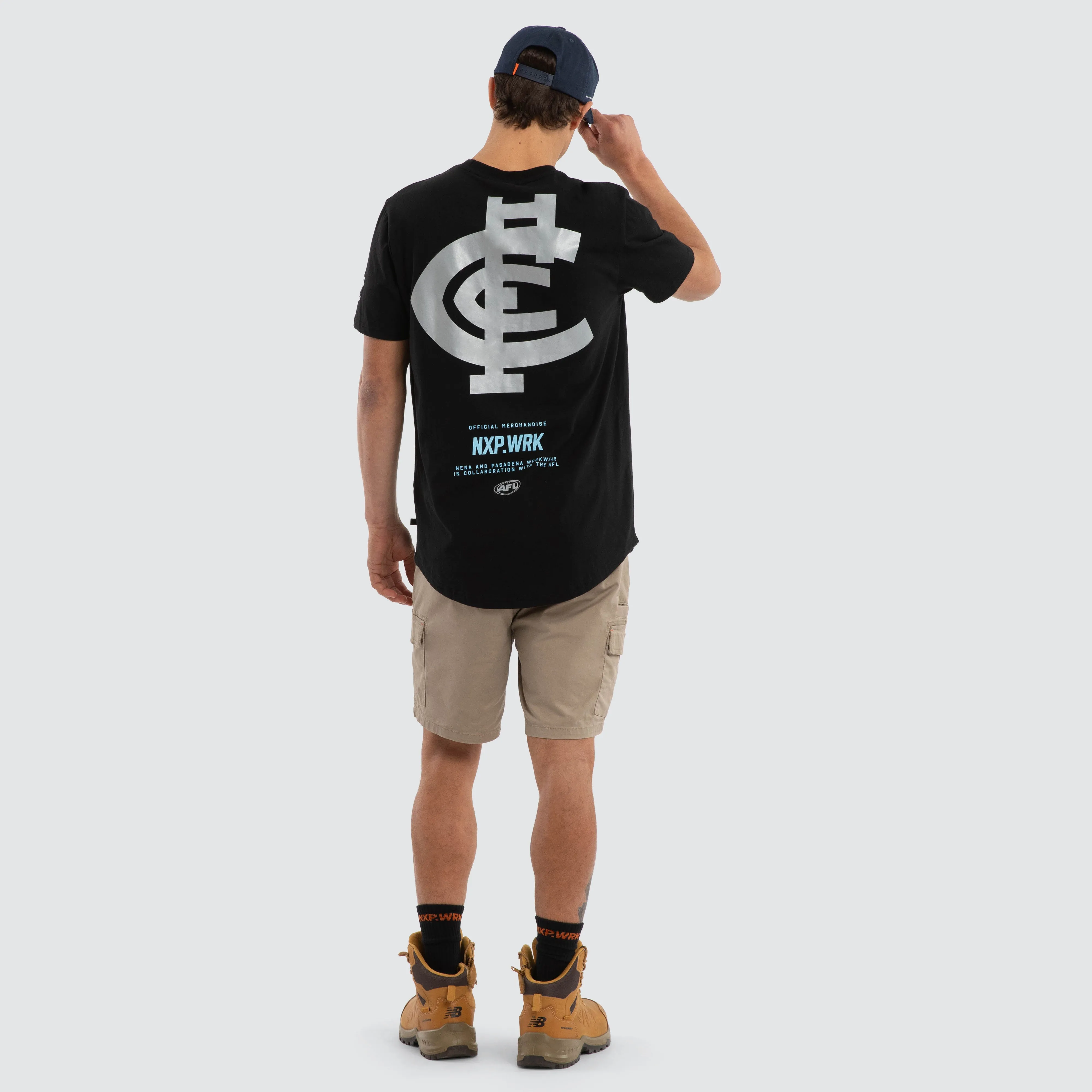 Carlton Blues Legal Tee Jet Black sold by Nena and Pasadena product image thumbnail 5