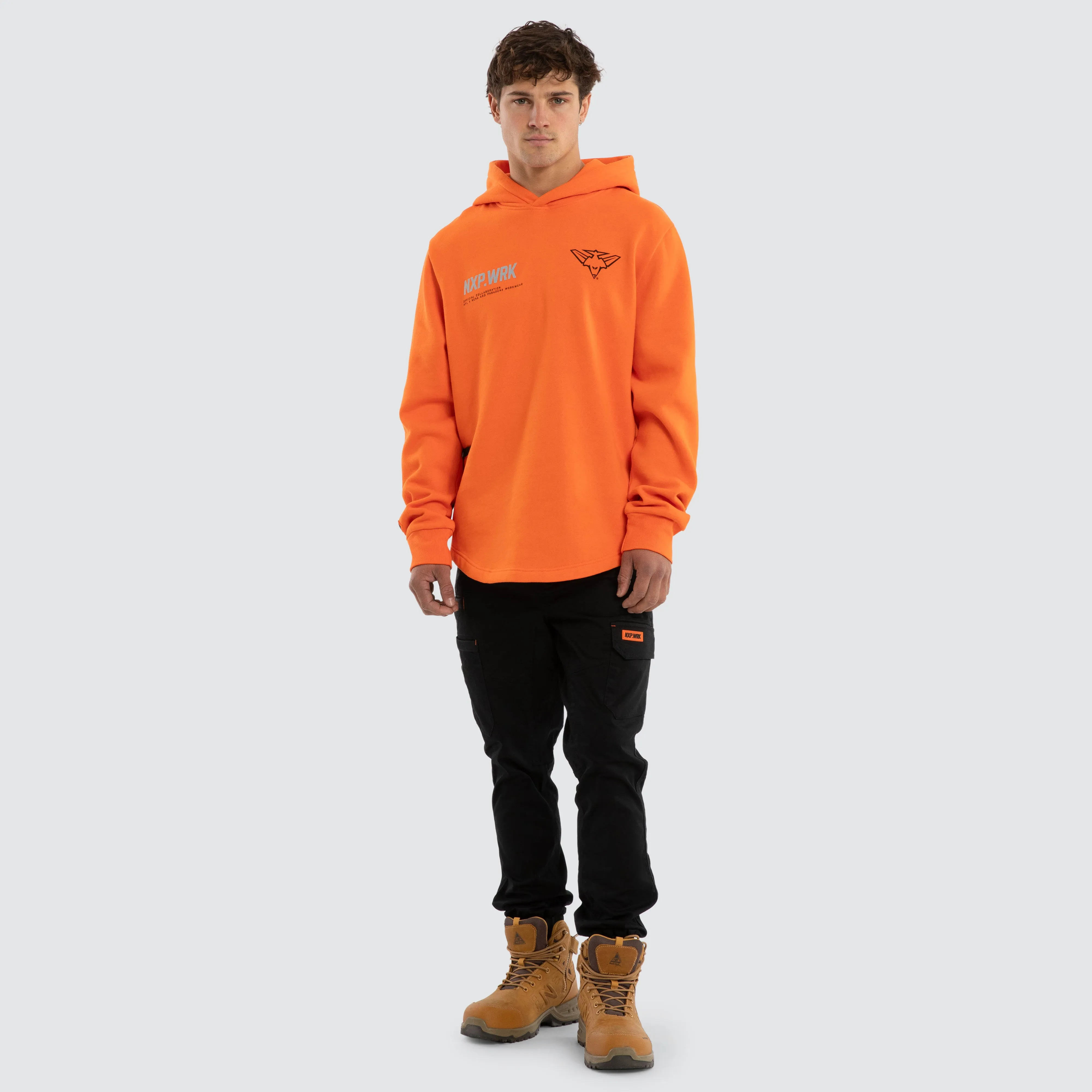 Carlton Blues Admission Hoodie Orange sold by Nena and Pasadena product image thumbnail 3