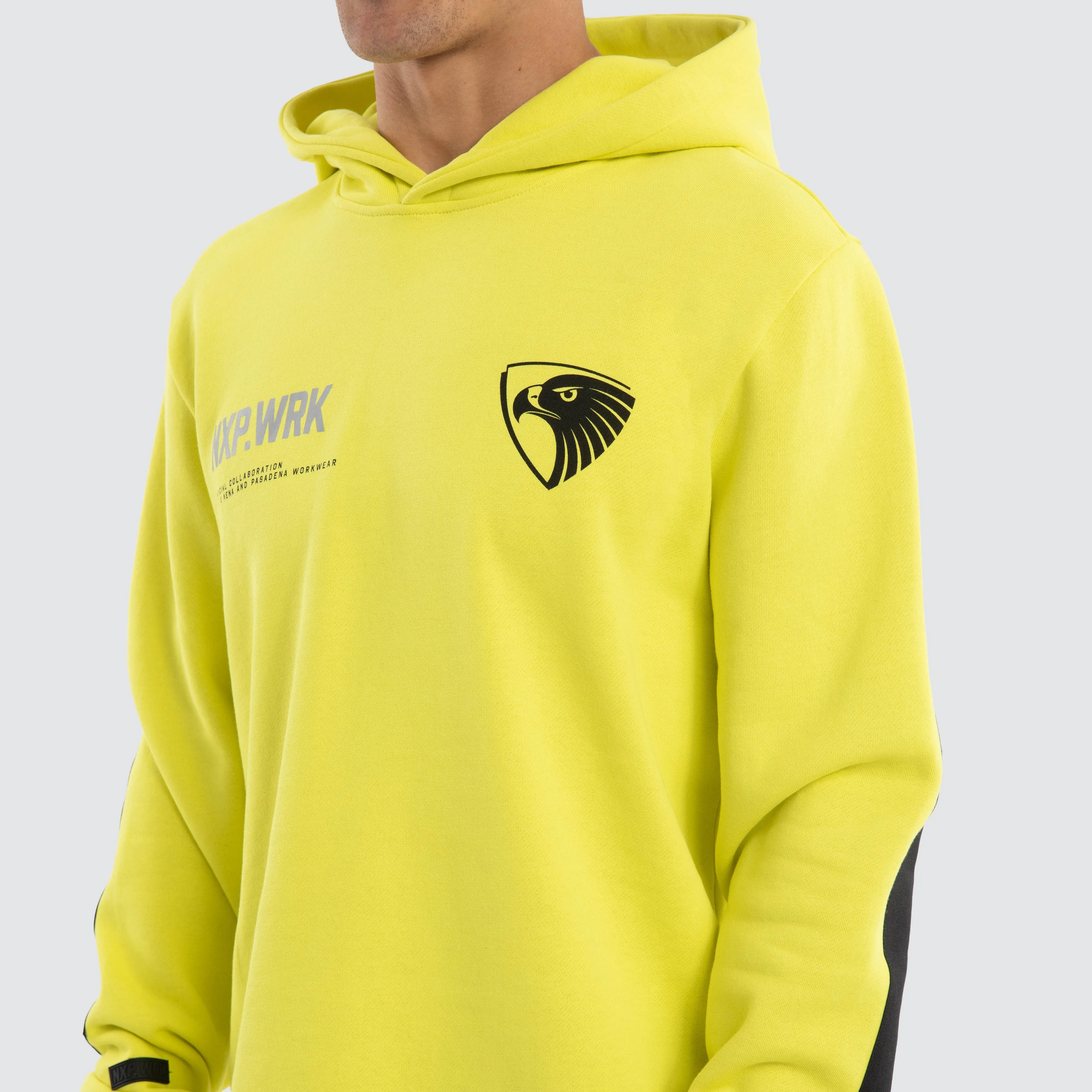 Hawthorn Hawks Admission Hoodie Yellow sold by Nena and Pasadena product image thumbnail 4
