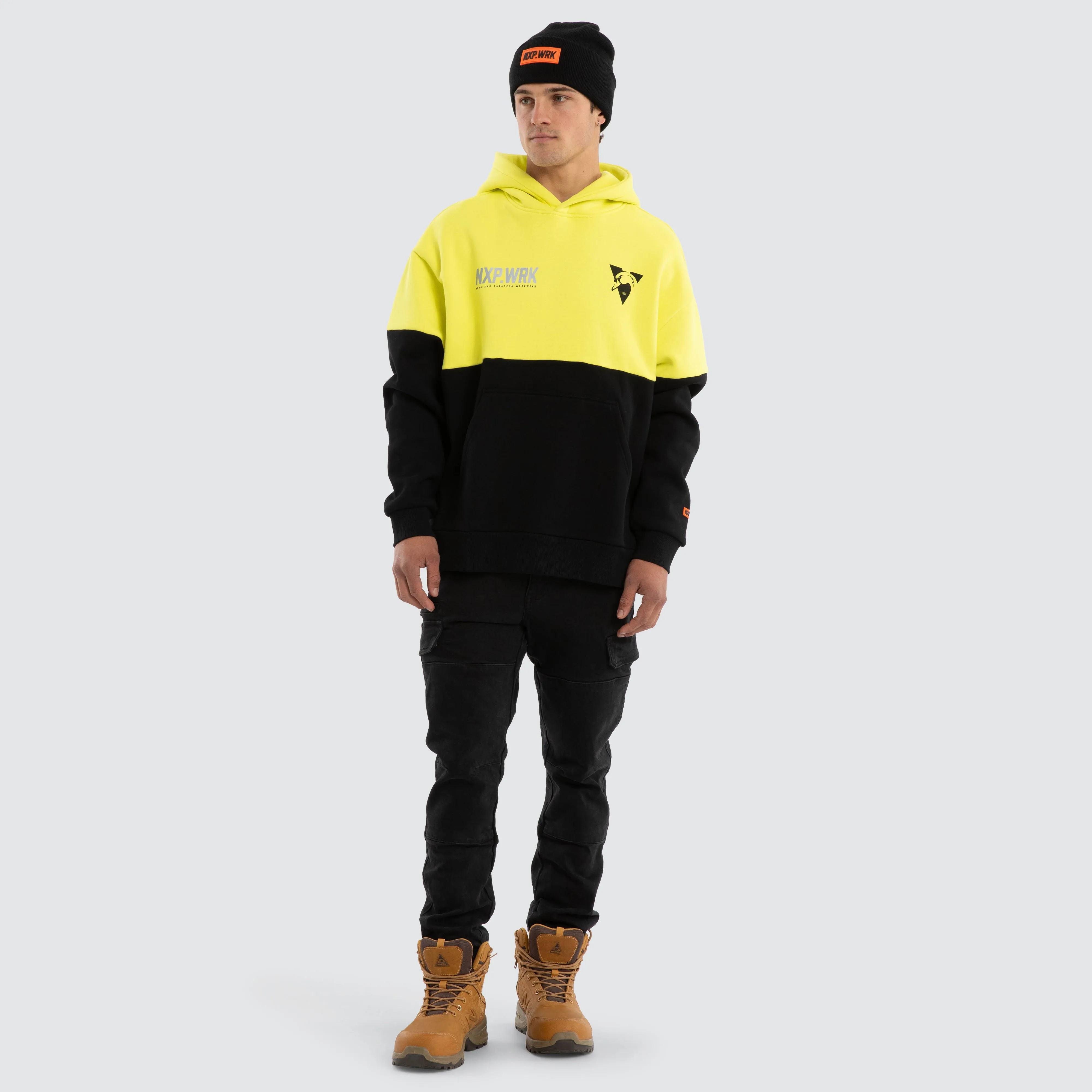 Sydney Swans Block Hoodie Yellow Black sold by Nena and Pasadena product image thumbnail 3
