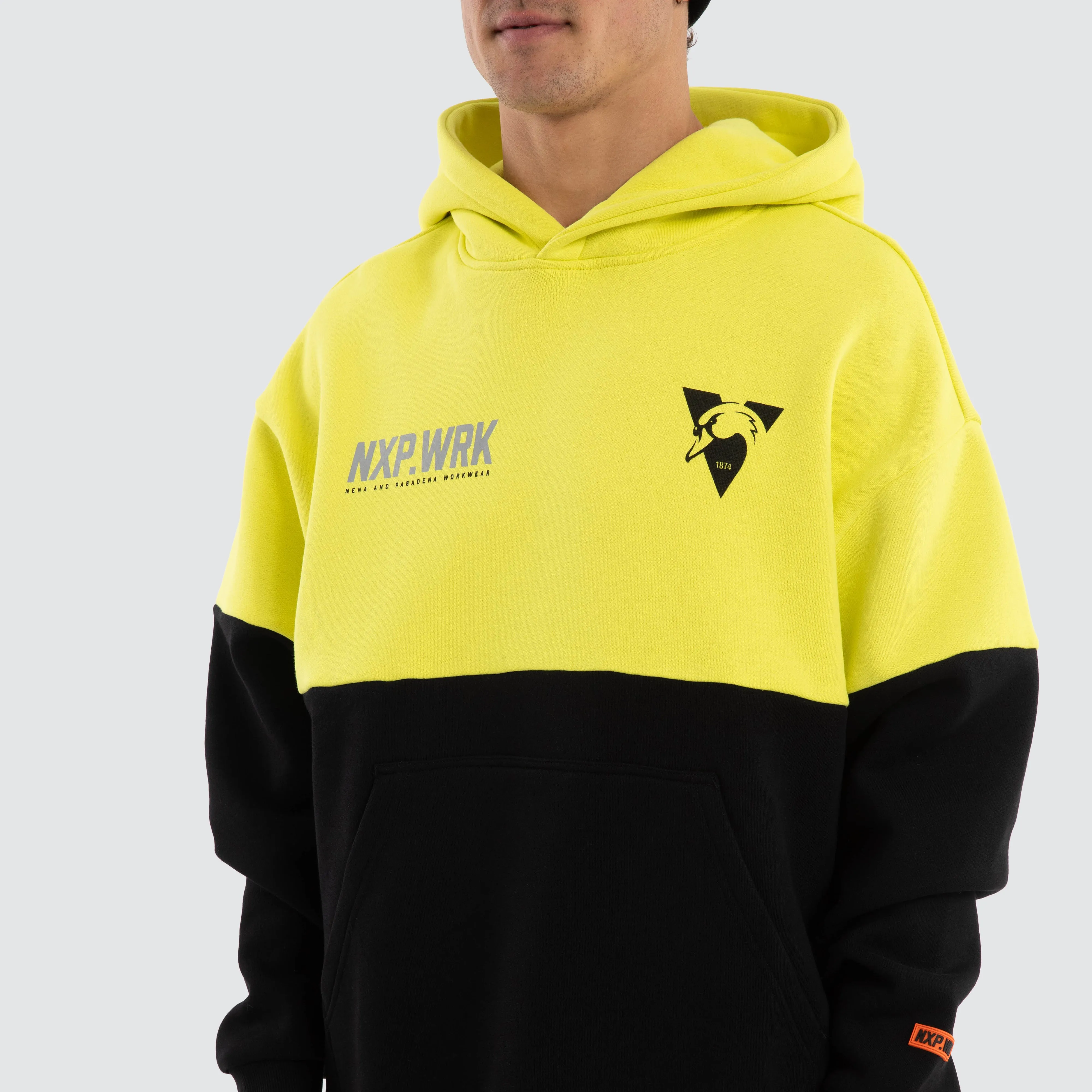 Sydney Swans Block Hoodie Yellow Black sold by Nena and Pasadena product image thumbnail 4