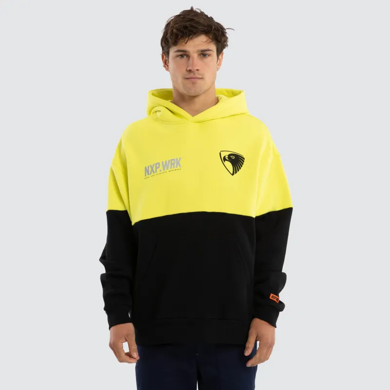 Hawthorn Hawks Block Hoodie Yellow Black sold by Nena and Pasadena