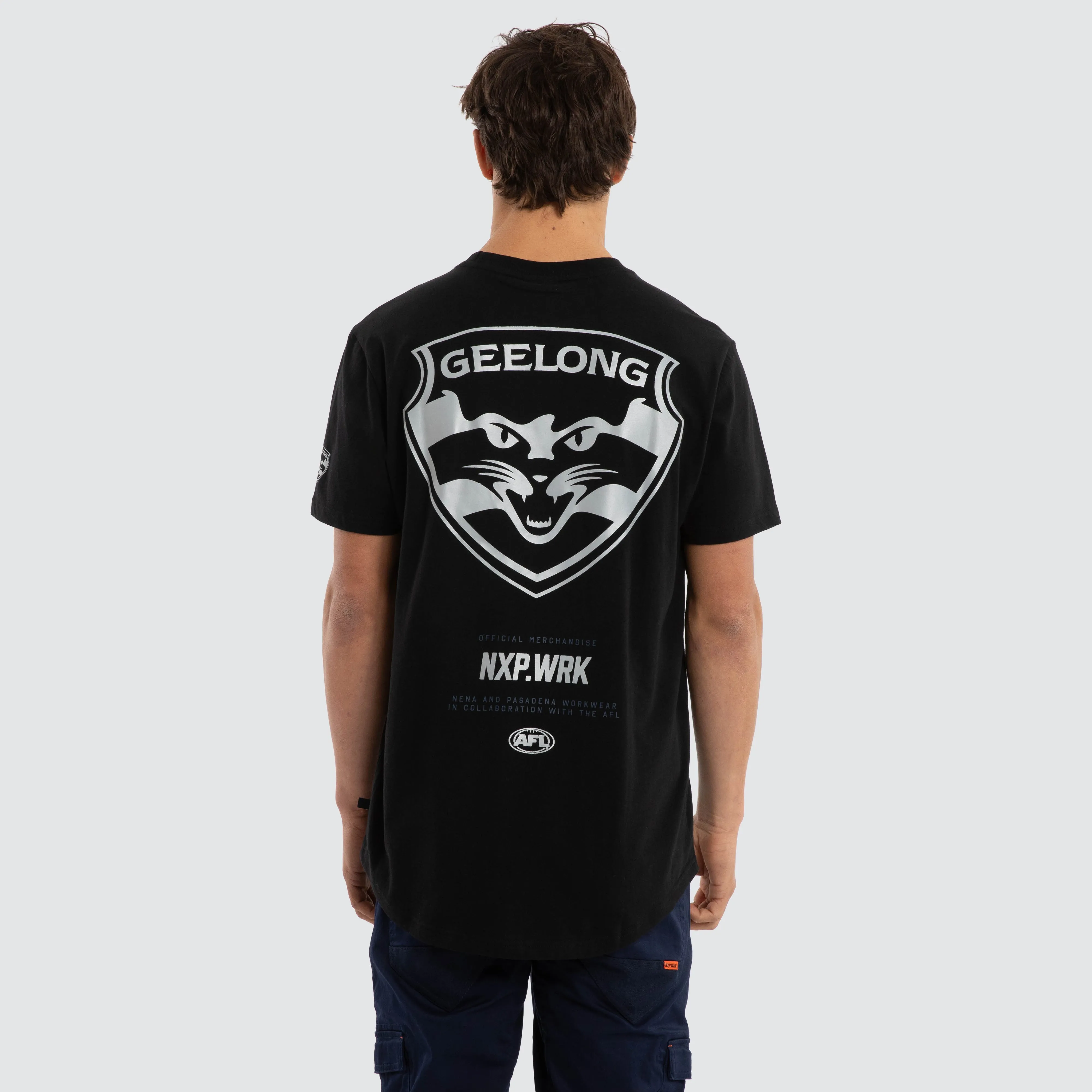Geelong Cats Legal Tee Jet Black sold by Nena and Pasadena product image thumbnail 2