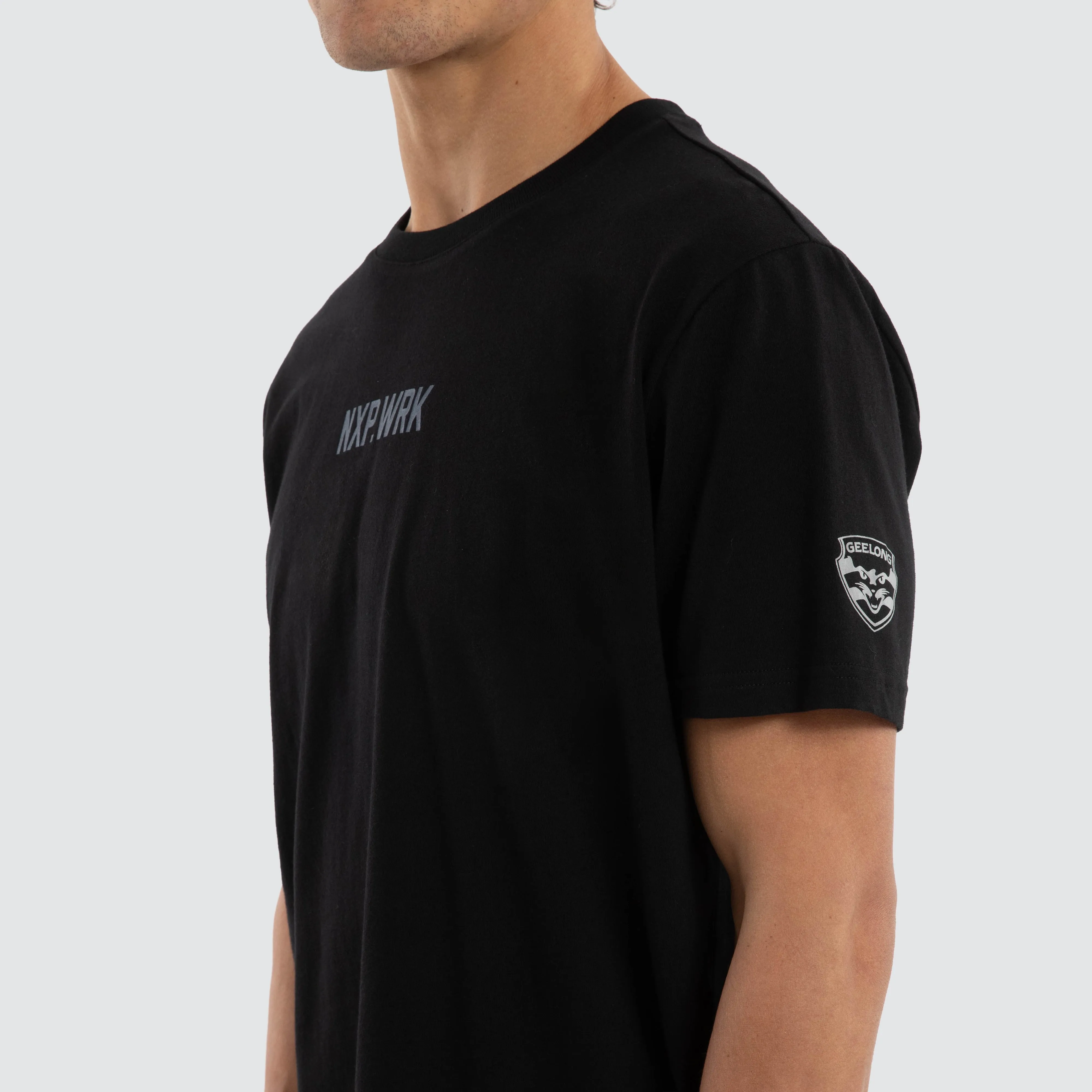 Geelong Cats Legal Tee Jet Black sold by Nena and Pasadena product image thumbnail 4