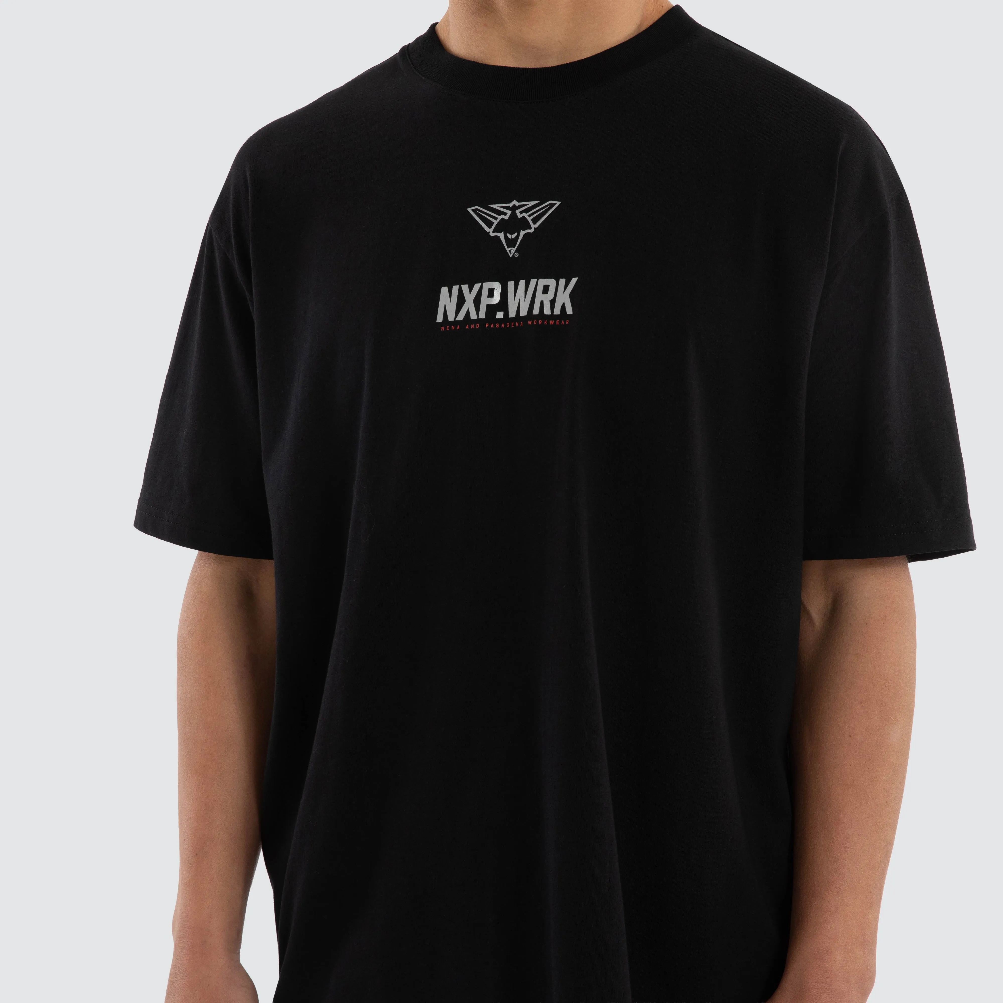 Essendon Bombers Union Tee Jet Black sold by Nena and Pasadena product image thumbnail 4
