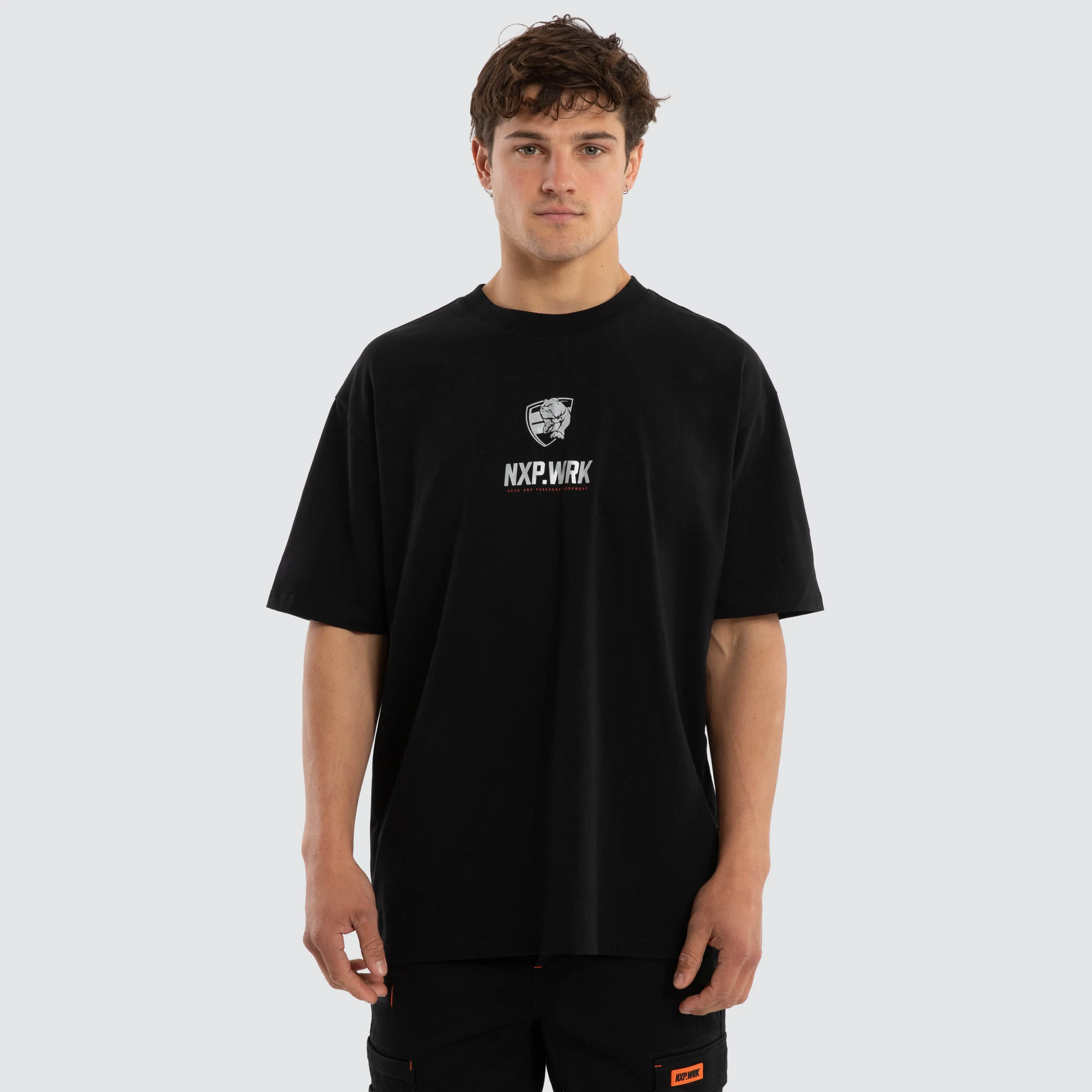 Western Bulldogs Union Tee Jet Black sold by Nena and Pasadena