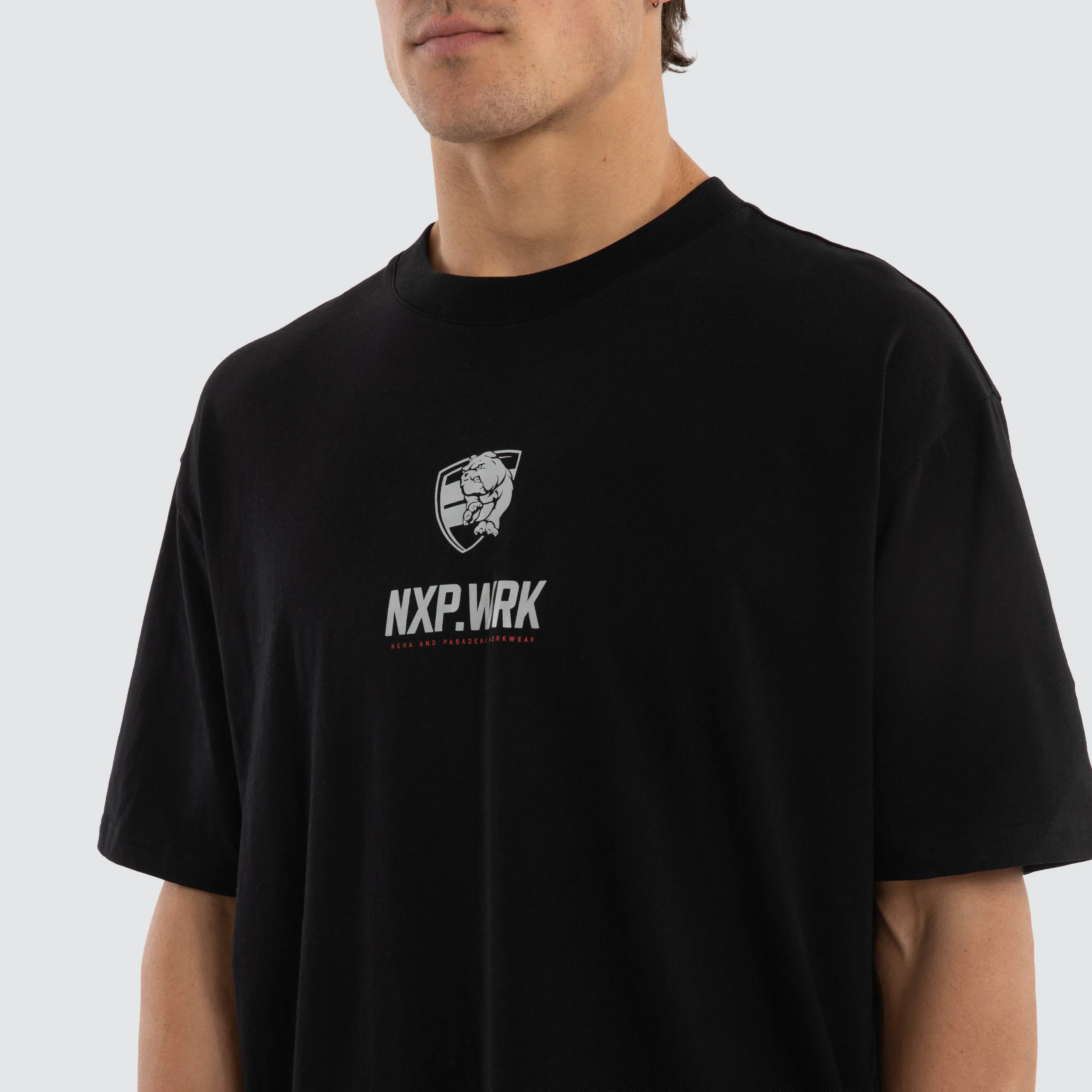 Western Bulldogs Union Tee Jet Black sold by Nena and Pasadena product image thumbnail 4