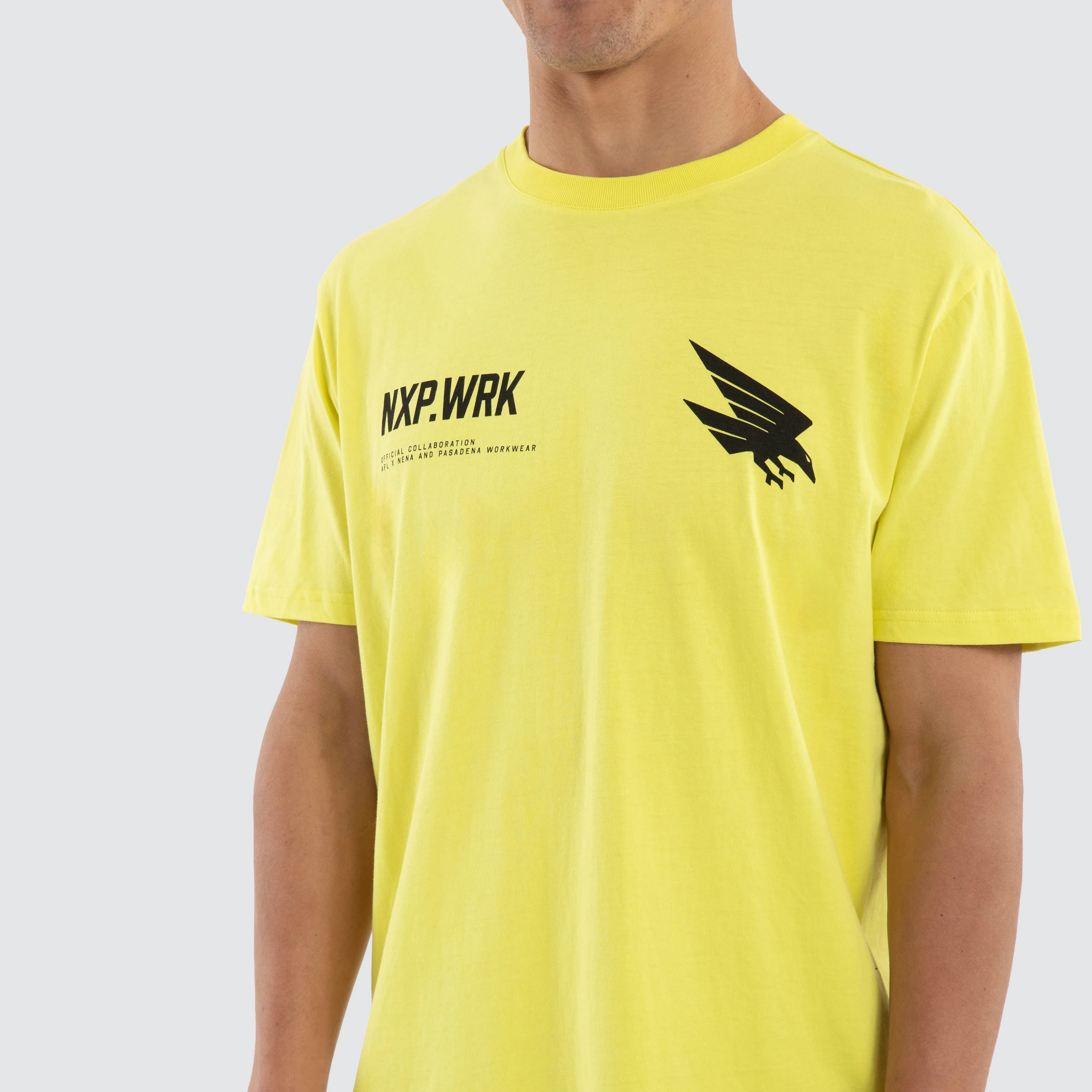 Adelaide Crows Ethic Tee Yellow sold by Nena and Pasadena product image thumbnail 3