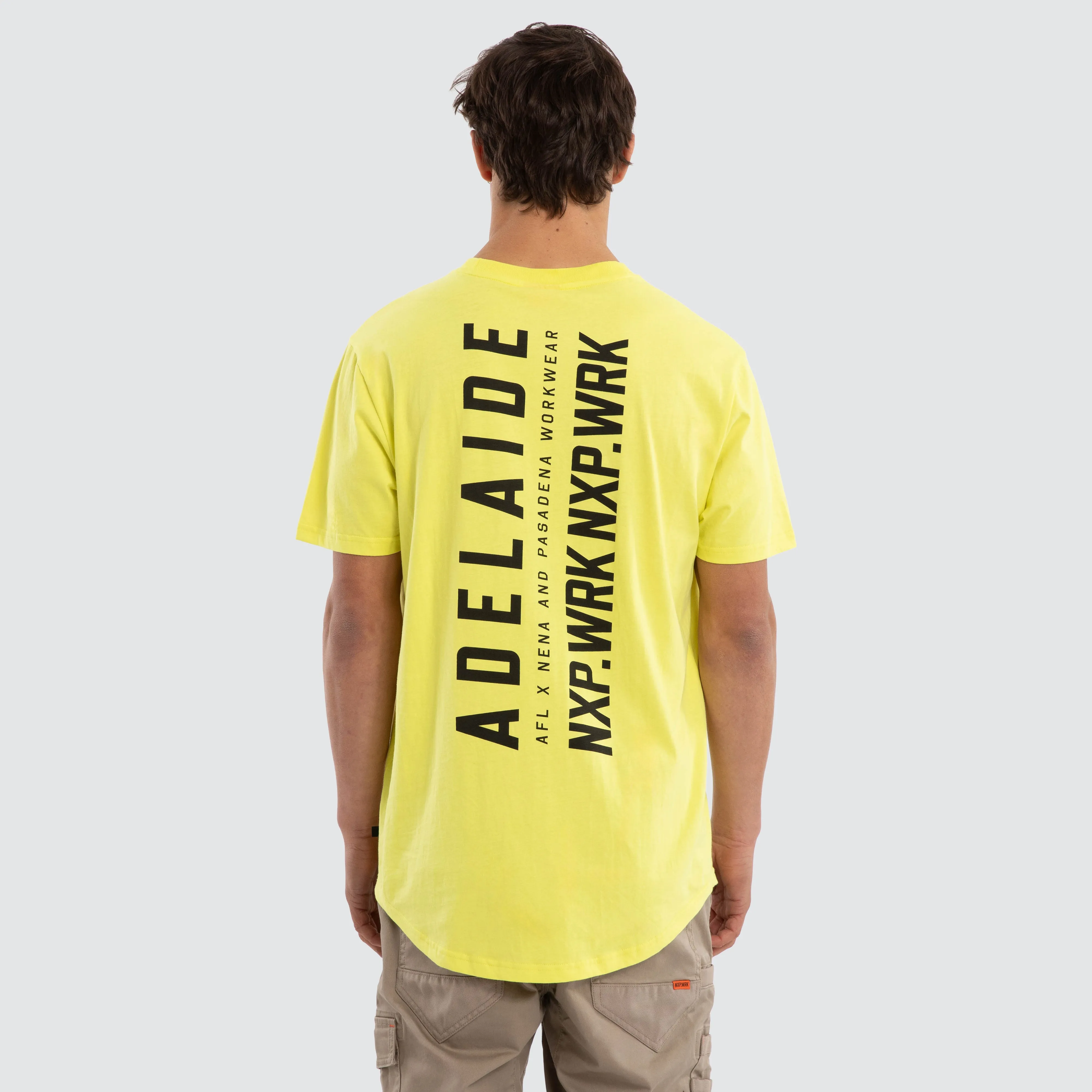 Adelaide Crows Ethic Tee Yellow sold by Nena and Pasadena product image thumbnail 2