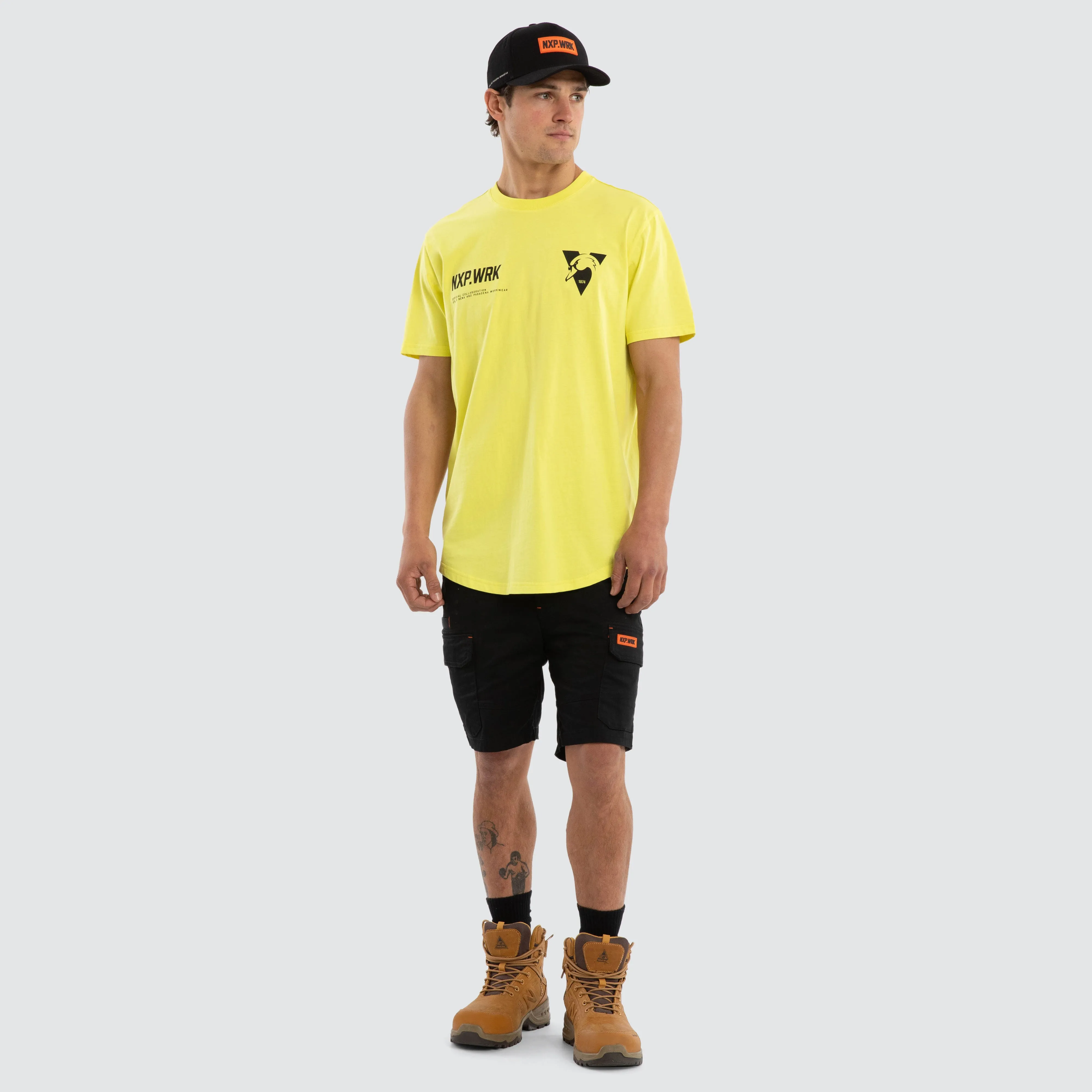 Sydney Swans Ethic Tee Yellow sold by Nena and Pasadena product image thumbnail 3