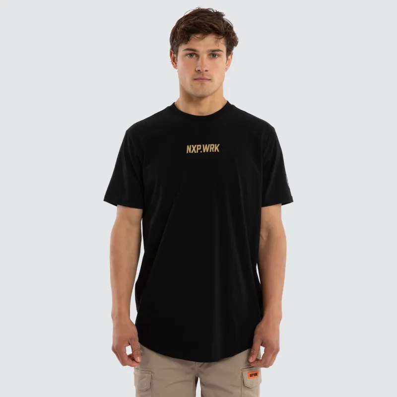 Collingwood Magpies Legal Tee Jet Black sold by Nena and Pasadena