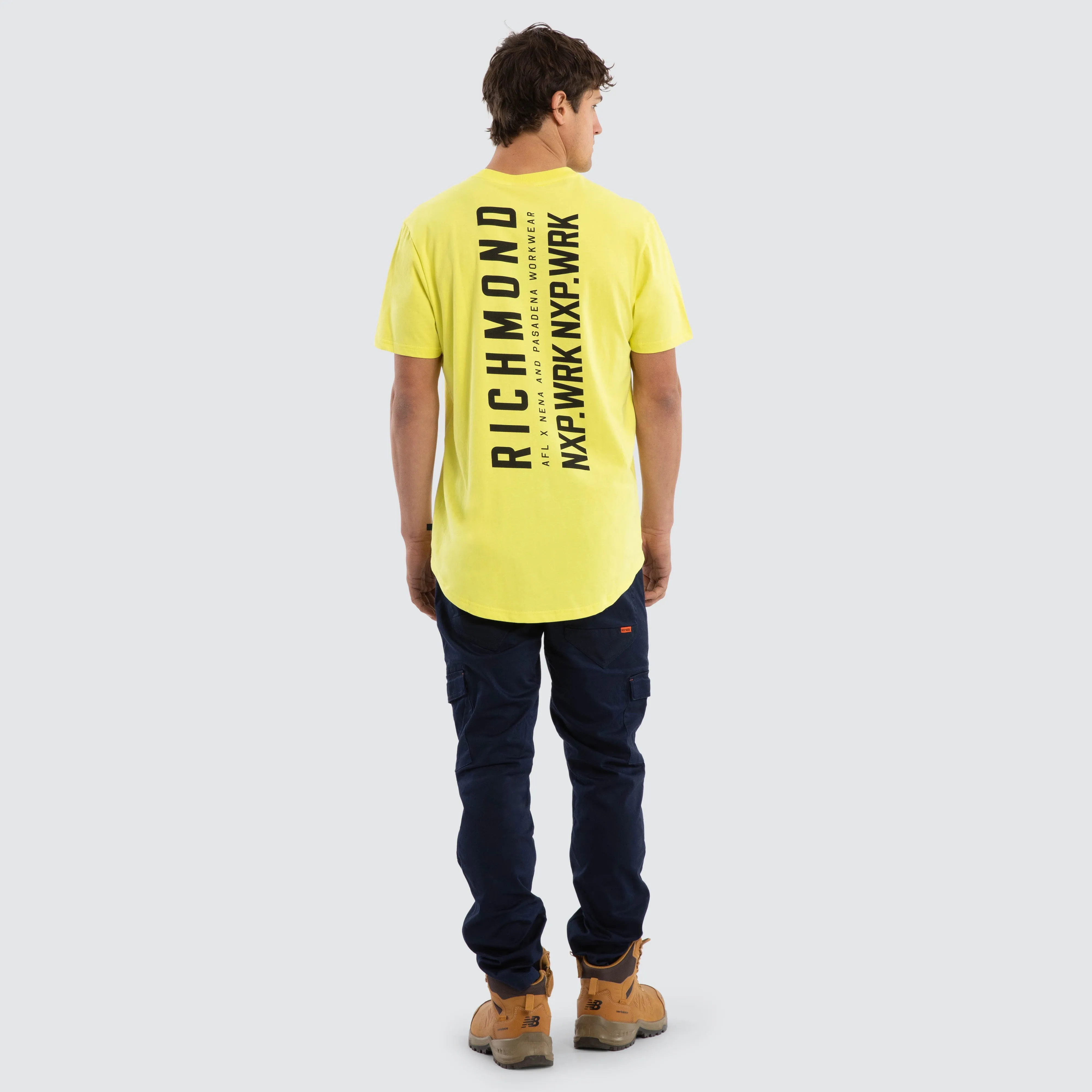 Richmond Tigers Ethic Tee Yellow sold by Nena and Pasadena product image thumbnail 5