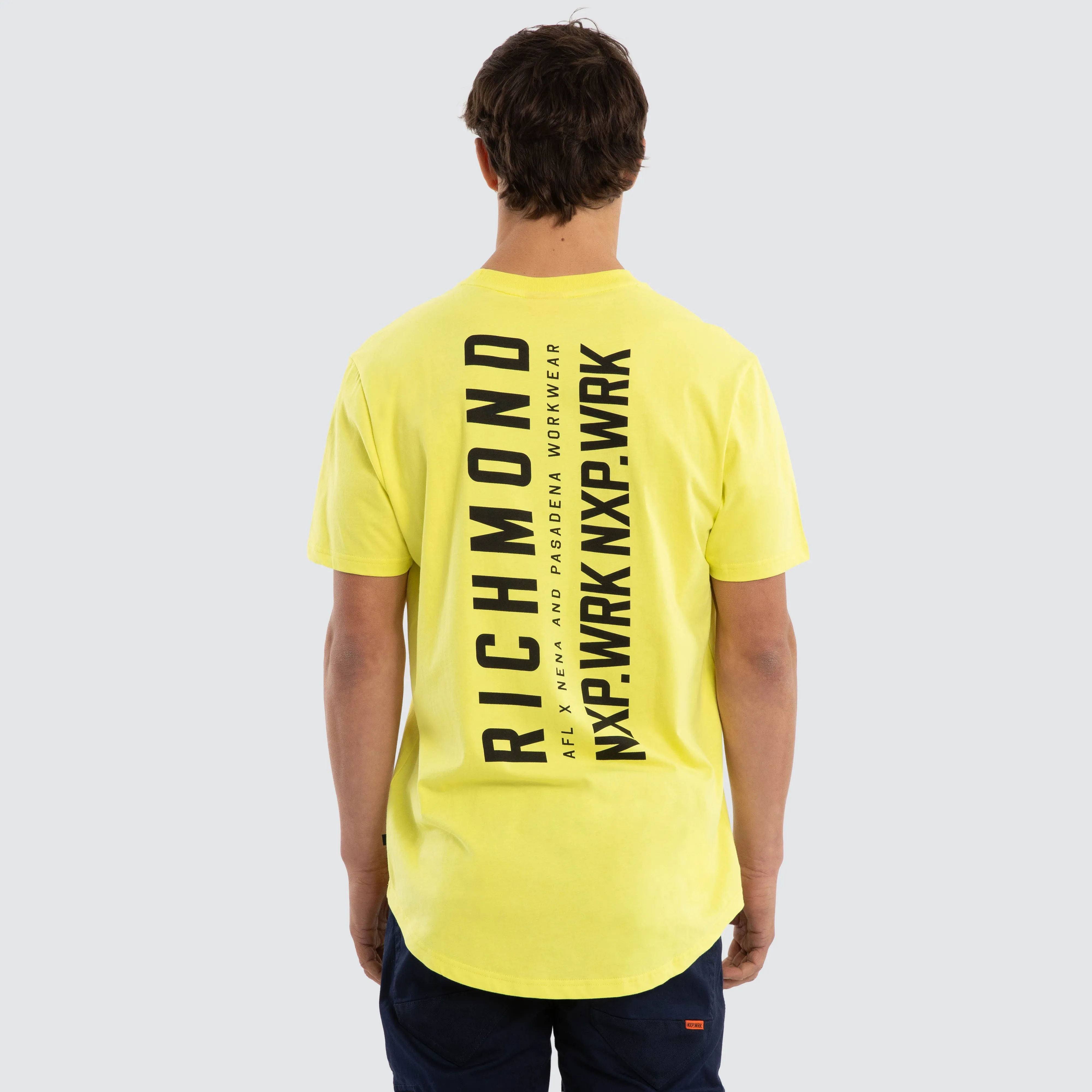 Richmond Tigers Ethic Tee Yellow sold by Nena and Pasadena product image thumbnail 2