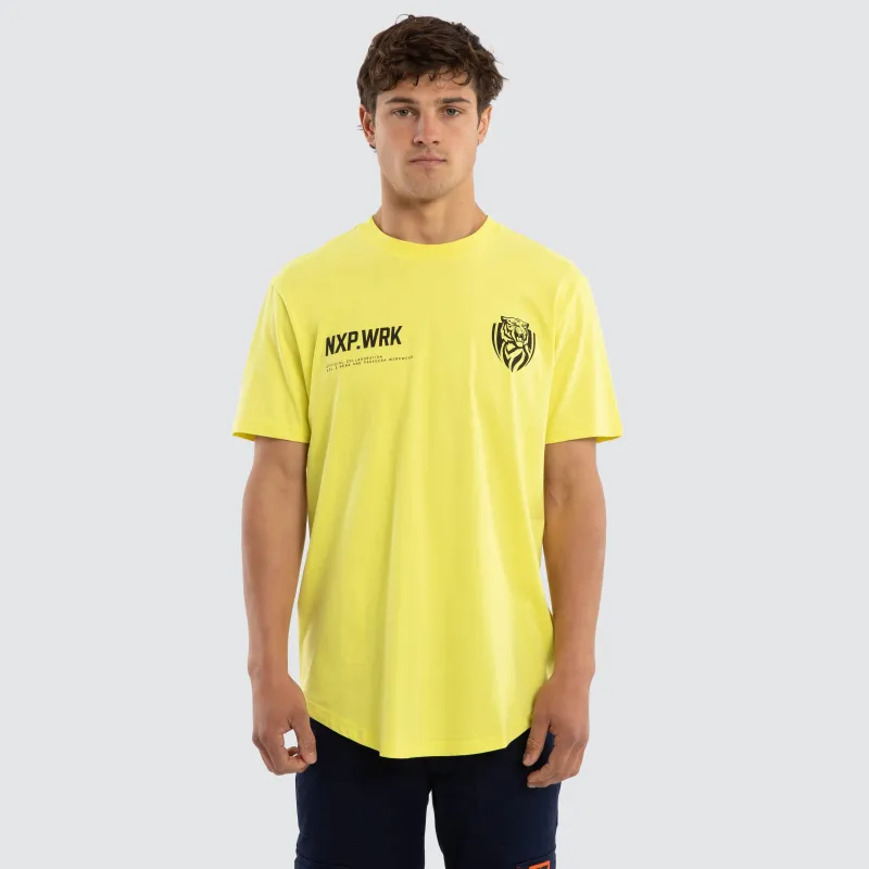 Richmond Tigers Ethic Tee Yellow sold by Nena and Pasadena