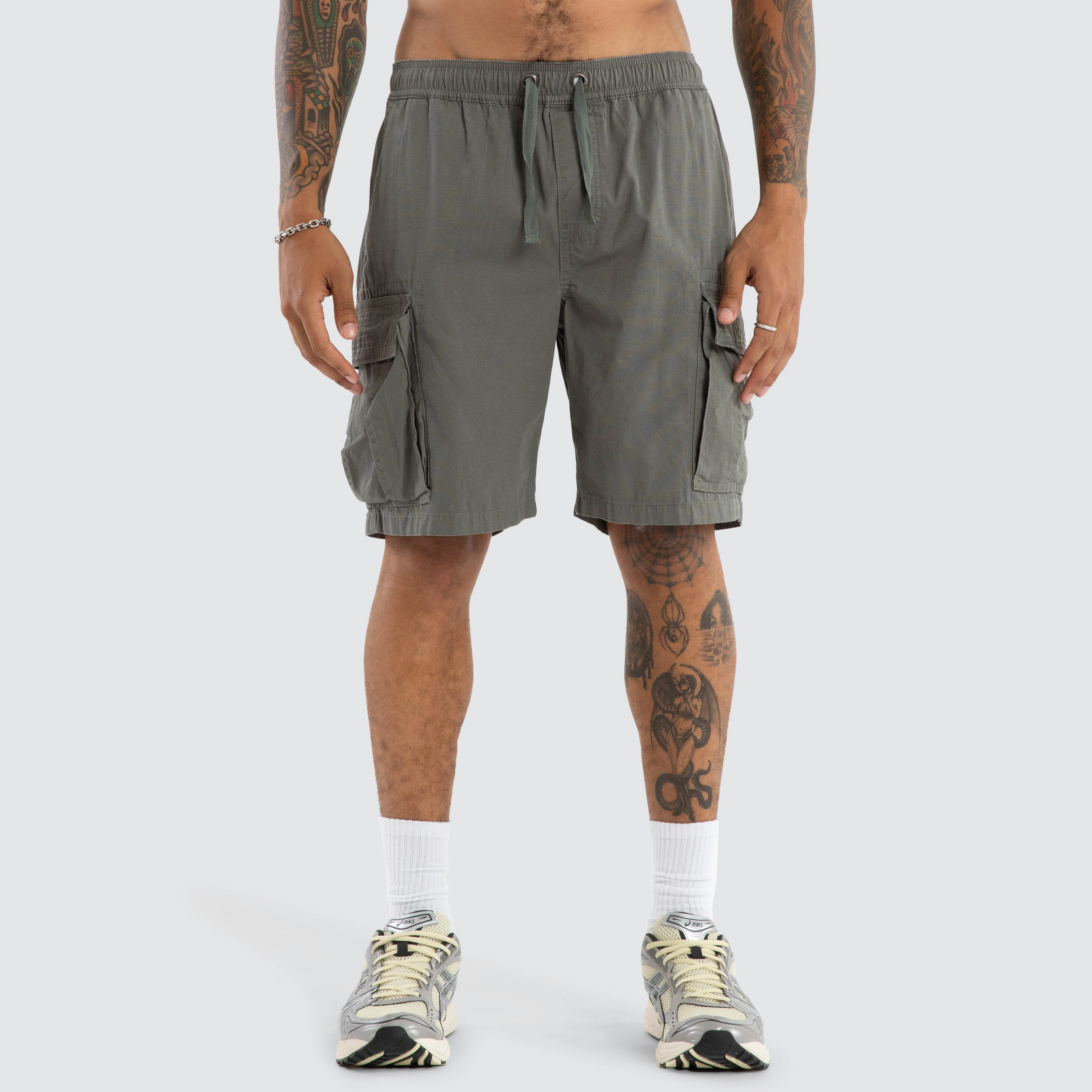 League Cargo Short Khaki sold by Nena and Pasadena product image thumbnail 3