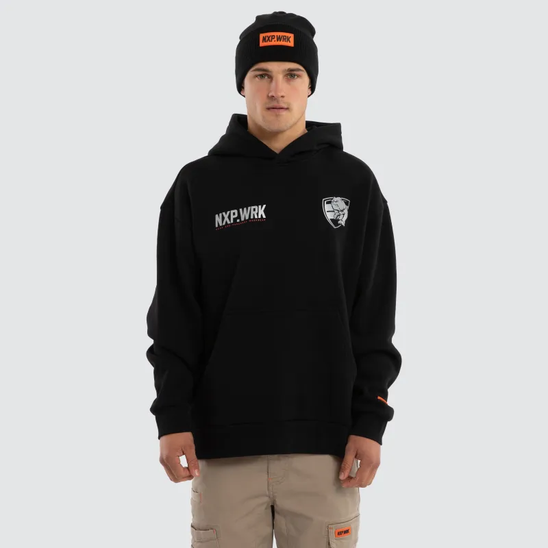 Western Bulldogs Subject Hoodie Jet Black sold by Nena and Pasadena